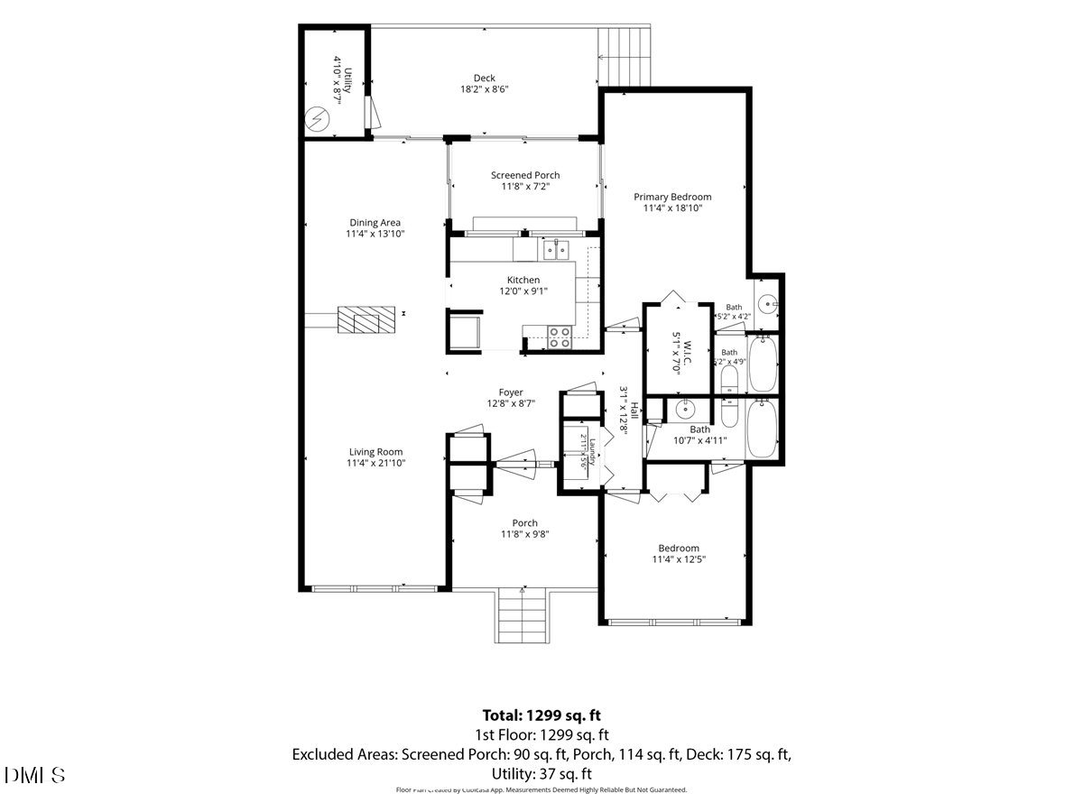 Exterior photo of 4100 Five Oaks Drive 27, Durham, NC 27707. MLS: 10183235