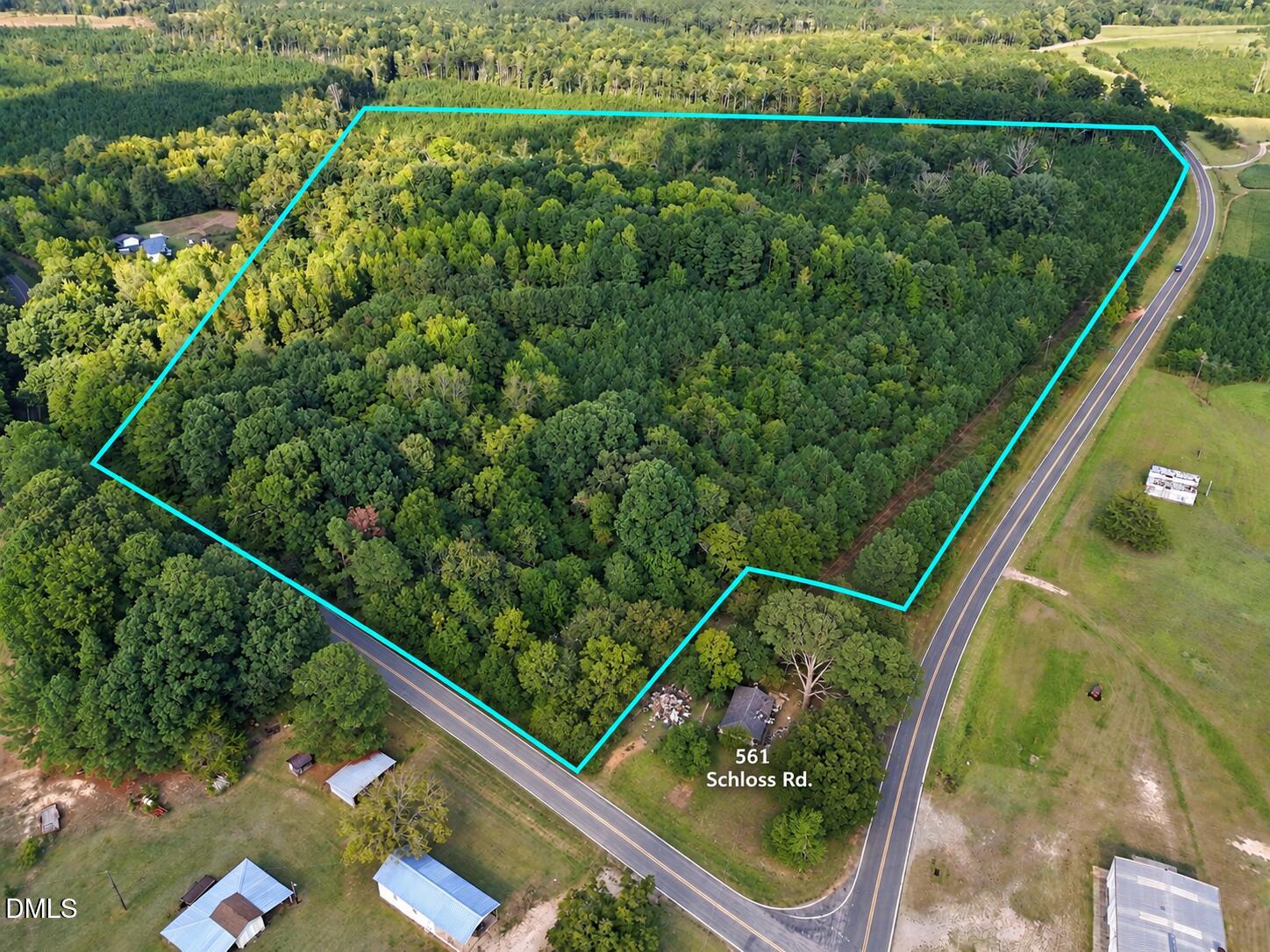 Exterior photo of 0 Schloss Road, Louisburg, NC 27549. MLS: 10194916