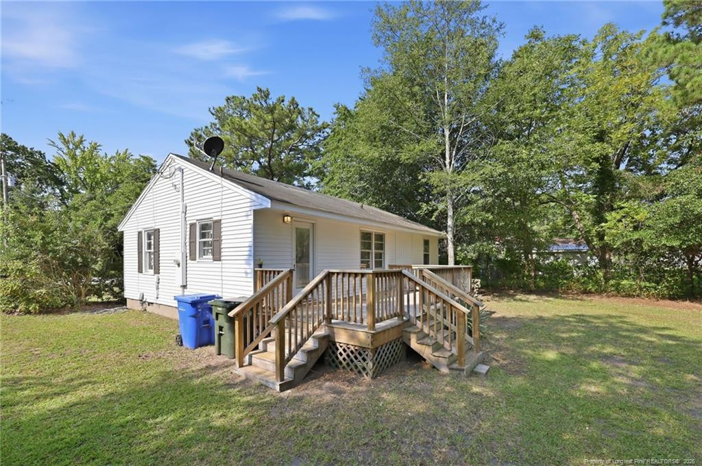 Exterior photo of 121 Post Avenue, Fayetteville, NC 28301. MLS: 768596