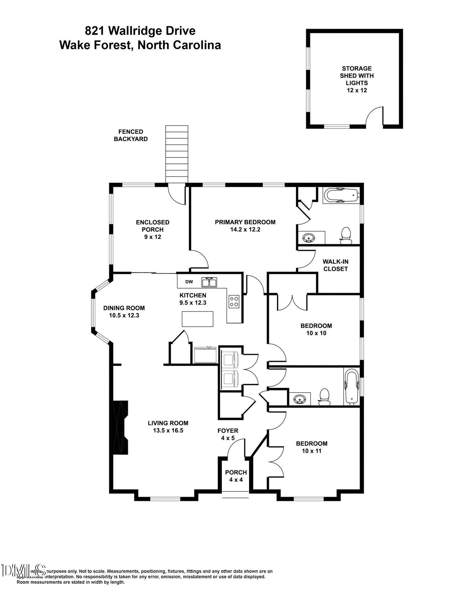 Exterior photo of 821 Wallridge Drive, Wake Forest, NC 27587. MLS: 10199187