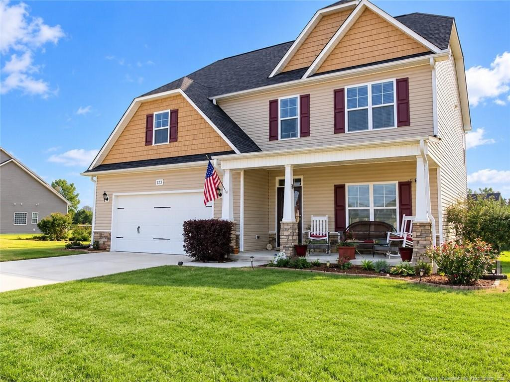 Exterior photo of 181 Wheatfield Court, Raeford, NC 28376. MLS: 770301
