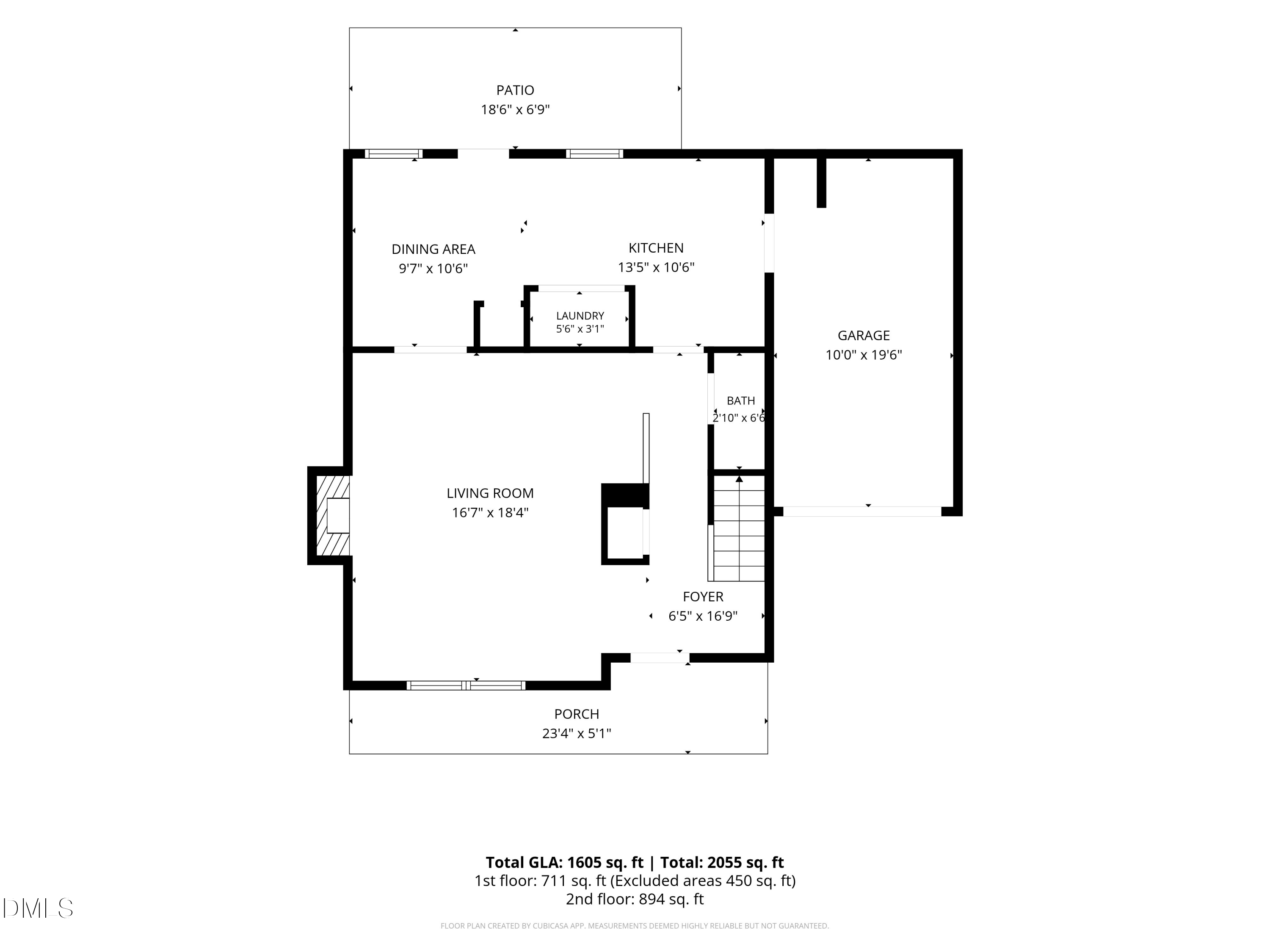 Exterior photo of 3818 Potecasi Drive, Raleigh, NC 27610. MLS: 10198973