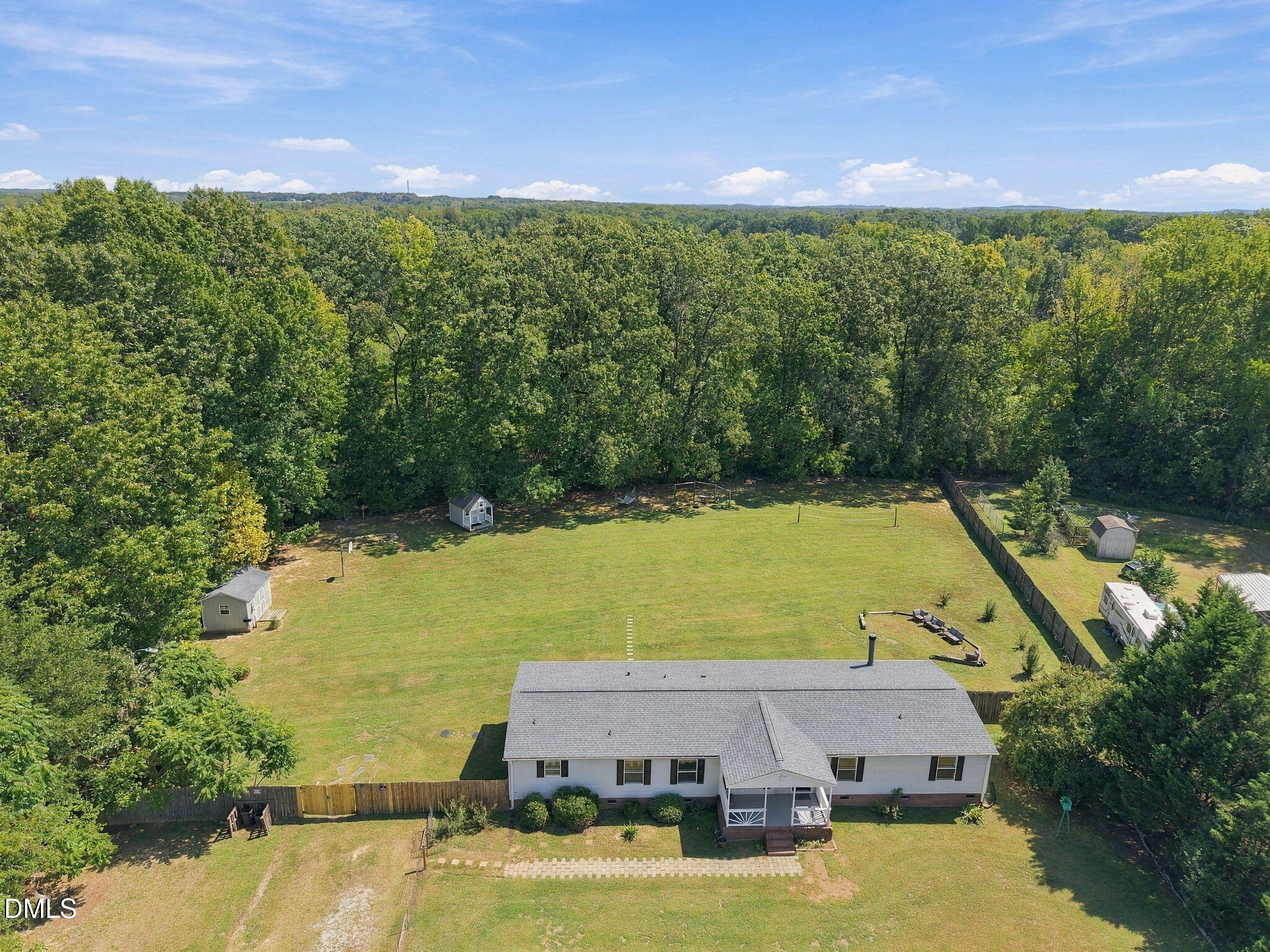 Exterior photo of 196 Dustin Lane, Roxboro, NC 27574. MLS: 10192837
