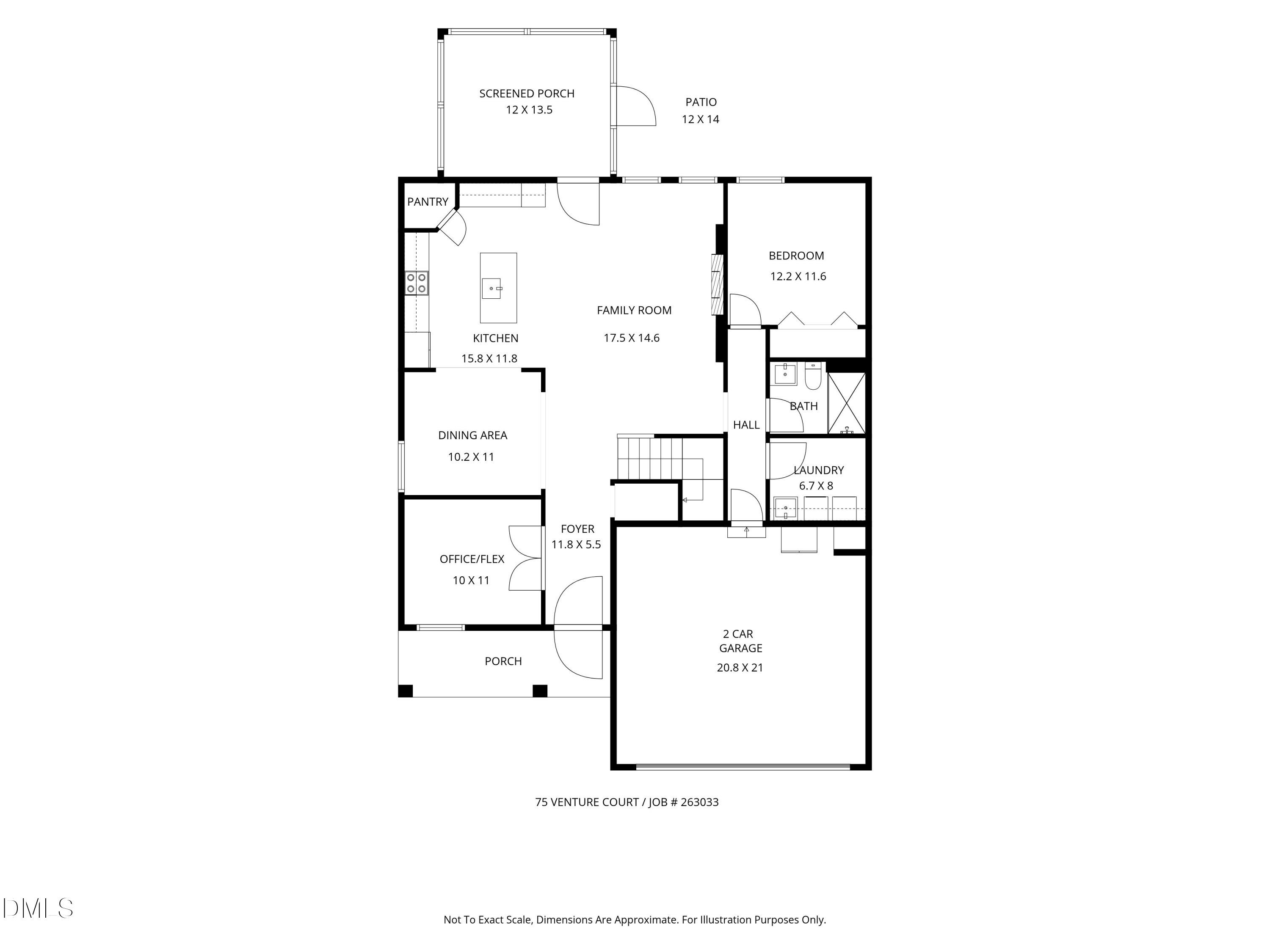 Exterior photo of 75 Venture Court, Franklinton, NC 27525. MLS: 10193128