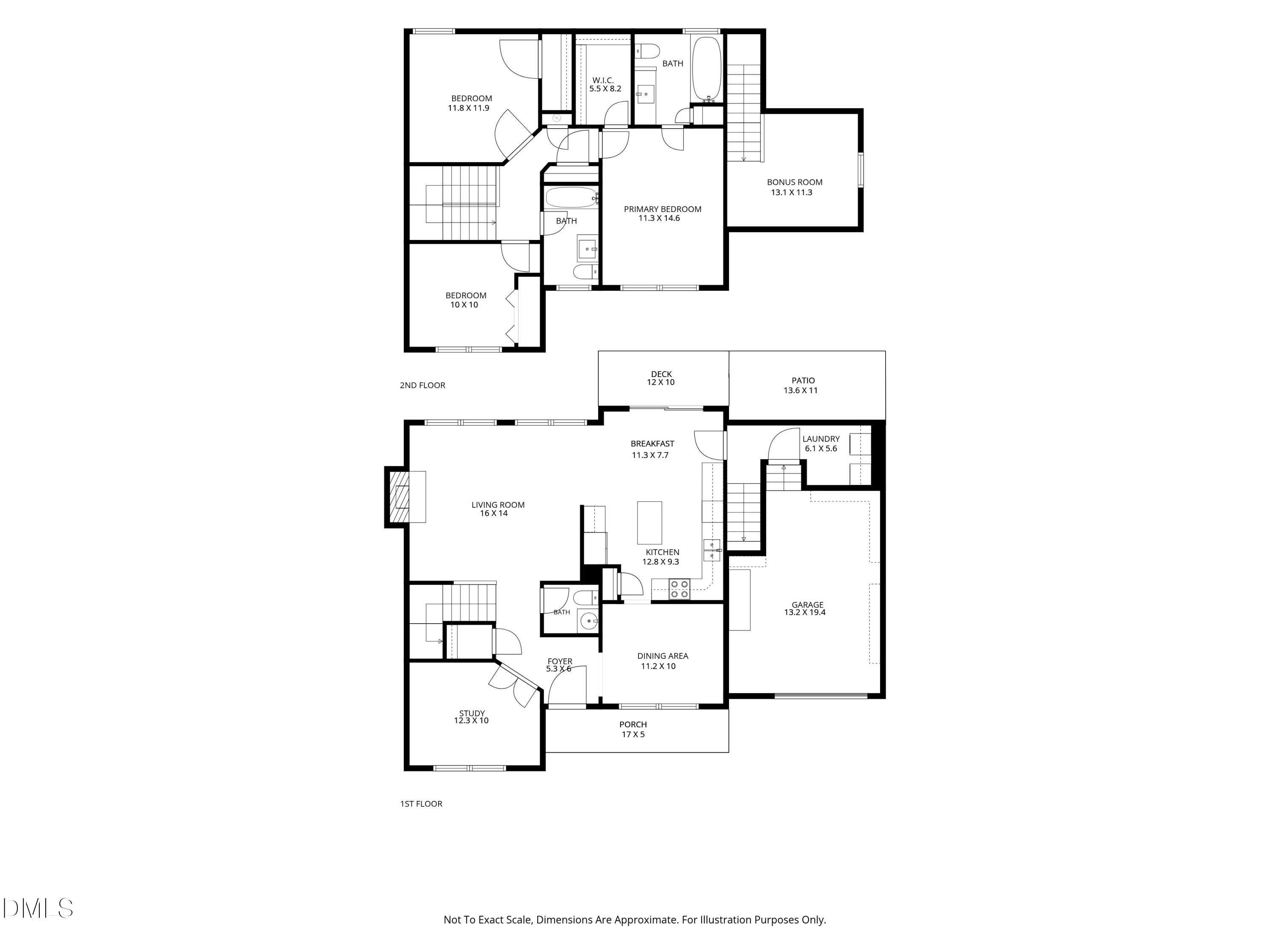 Exterior photo of 104 Fairford Drive, Holly Springs, NC 27540. MLS: 10199954