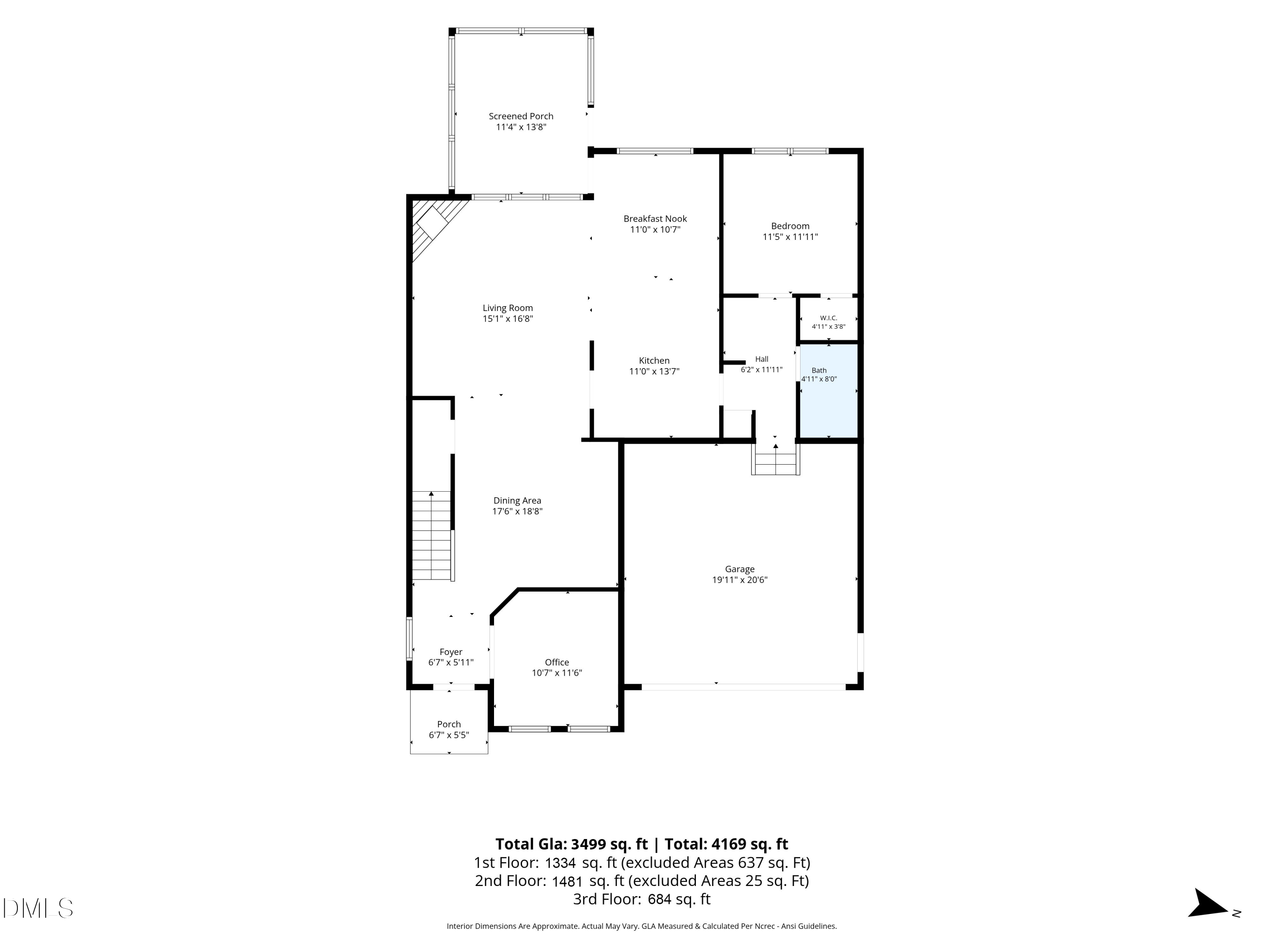 Exterior photo of 5441 Moneta Lane, Apex, NC 27539. MLS: 10195423