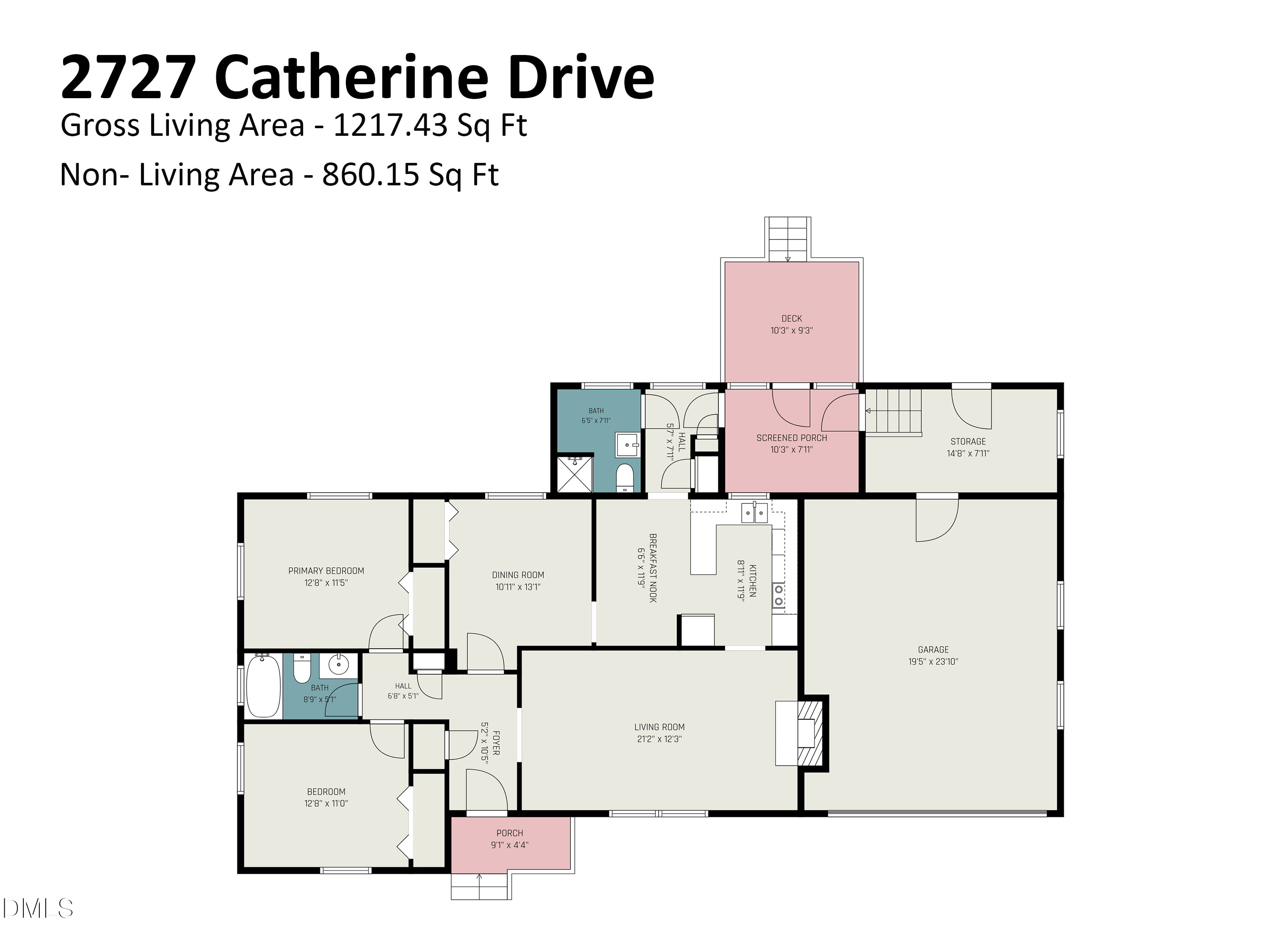 Exterior photo of 2727 Catherine Drive, Burlington, NC 27215. MLS: 10194733