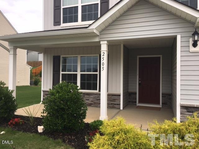 Exterior photo of 2505 Averon Drive, Fuquay Varina, NC 27526. MLS: 10195305