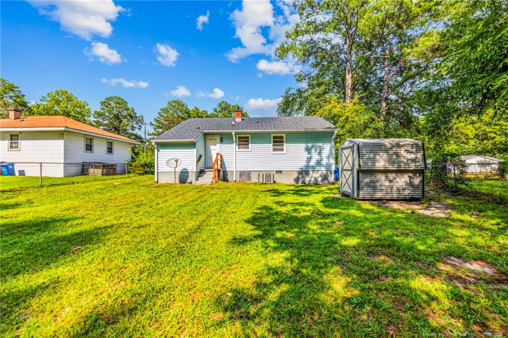 Exterior photo of 707 Commerce Street, Fayetteville, NC 28305. MLS: 768112