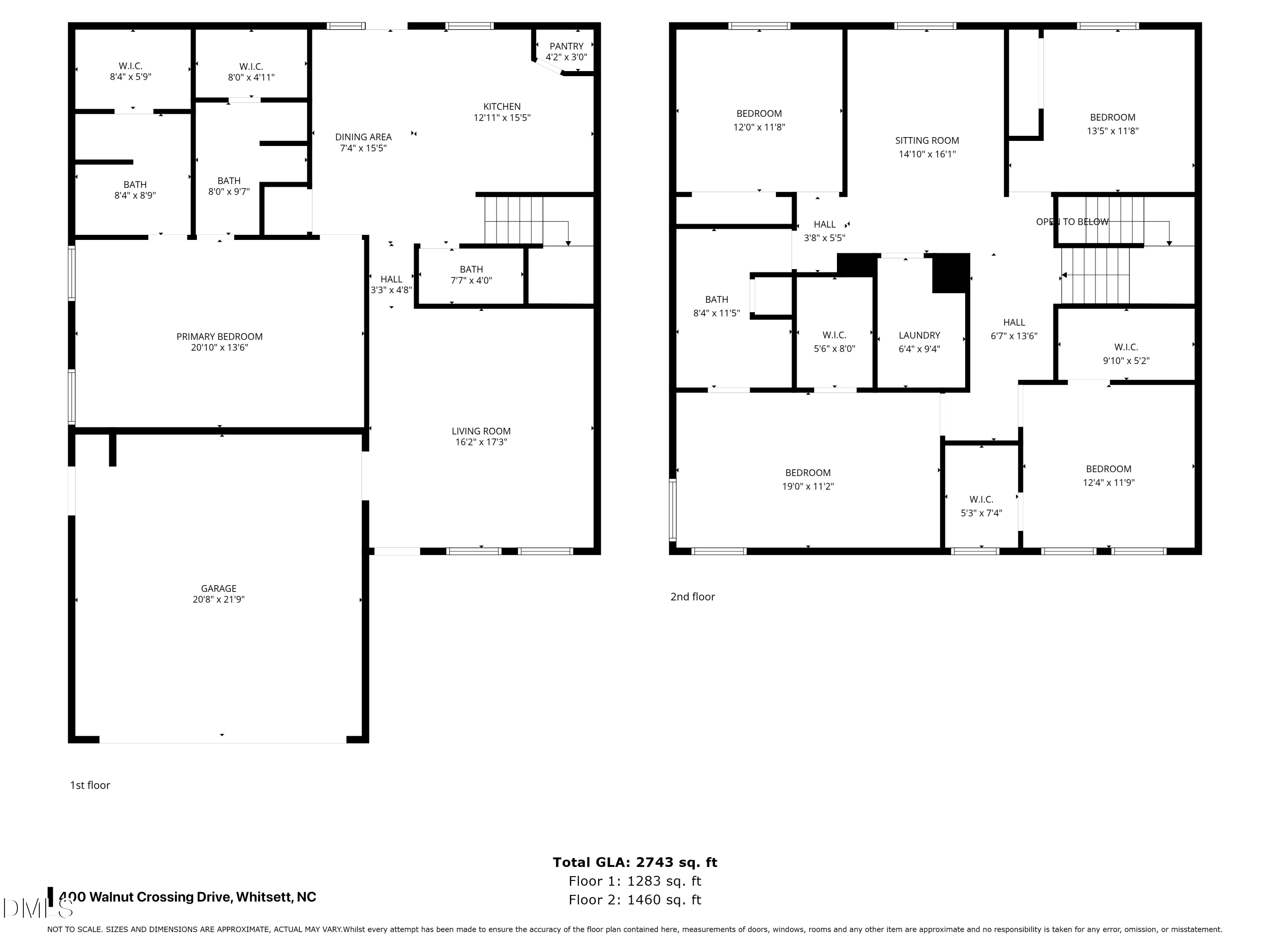 Exterior photo of 400 Walnut Crossing Drive, Whitsett, NC 27377. MLS: 10148686