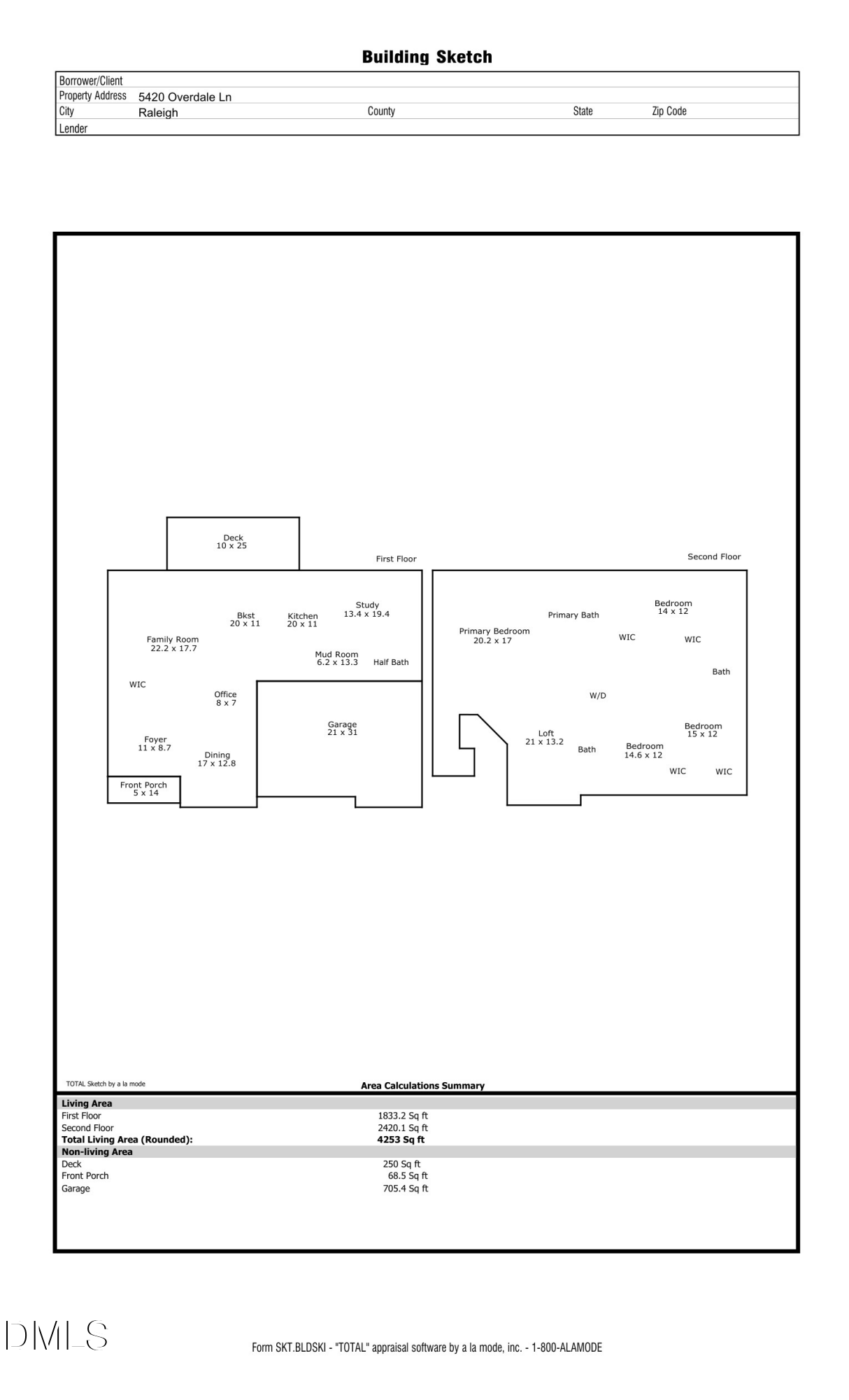 Exterior photo of 5420 Overdale Lane, Raleigh, NC 27603. MLS: 10187359