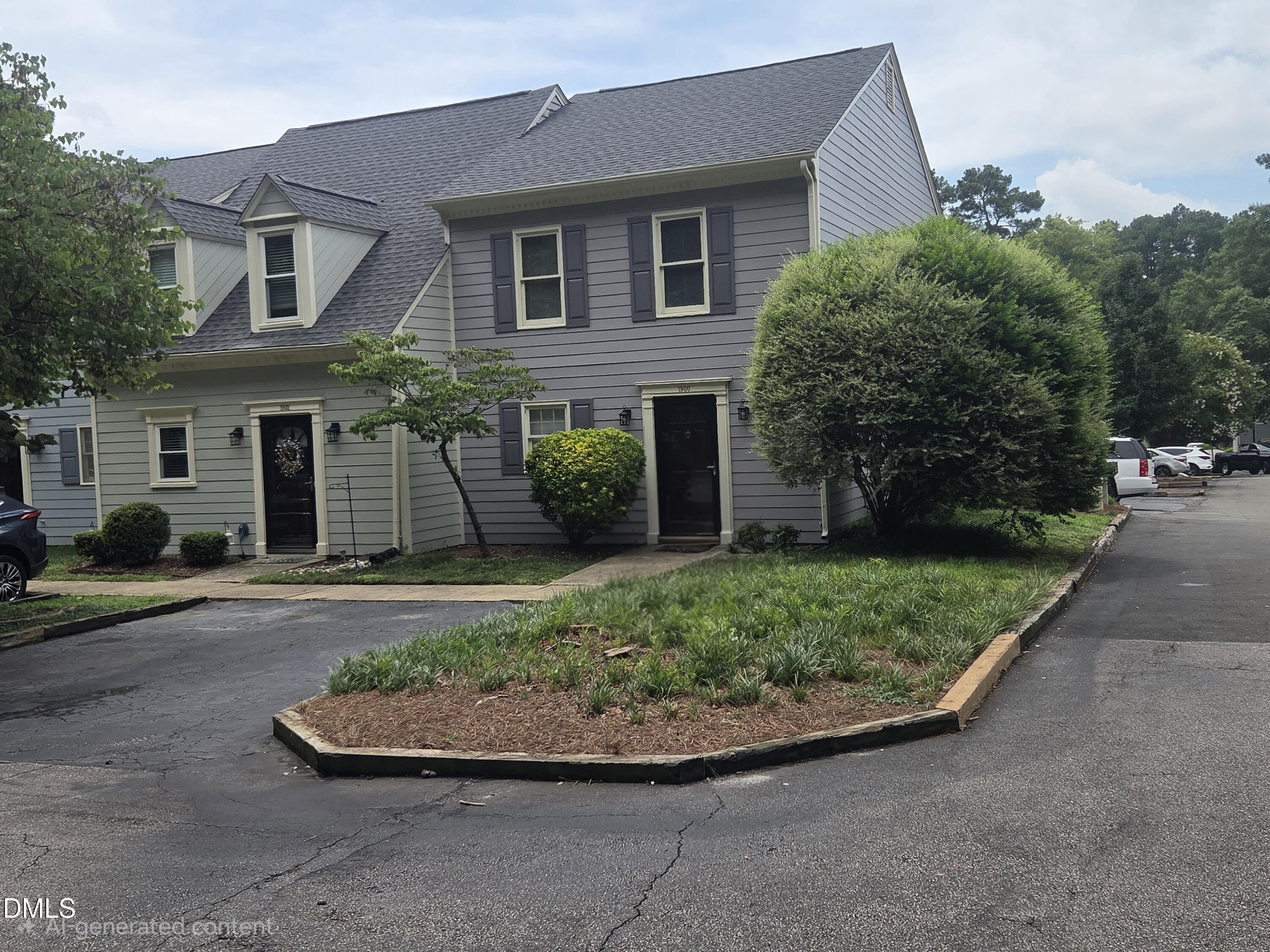 Exterior photo of 1900 Township Circle, Raleigh, NC 27609. MLS: 10182881