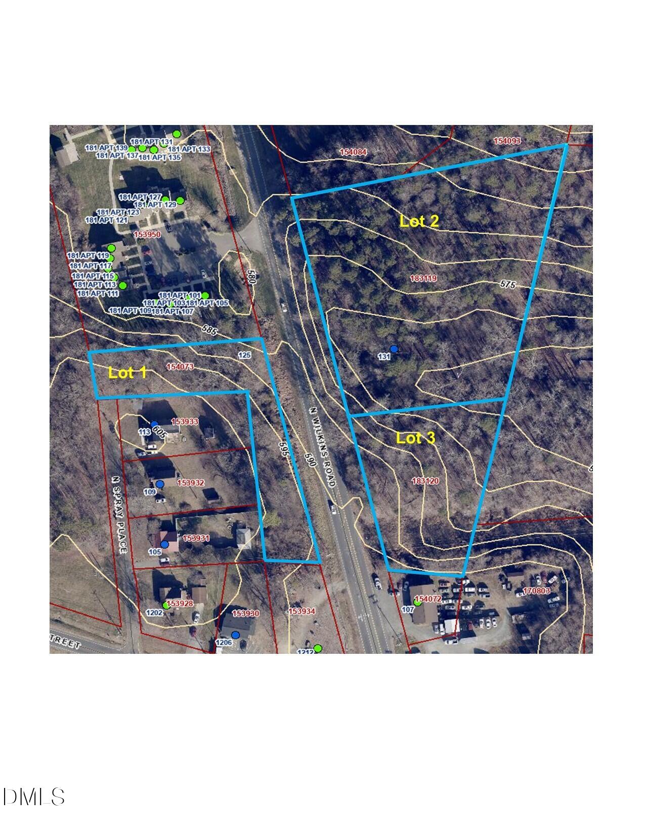 N Wilkins Rd Haw River Aerial Subdivisio