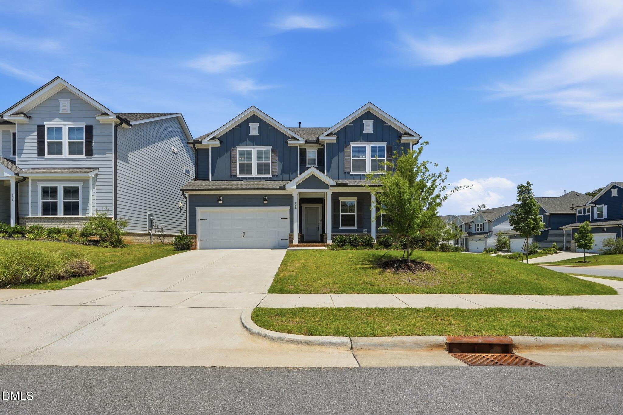 Exterior photo of 135 Katrine Way, Raleigh, NC 27603. MLS: 10176042