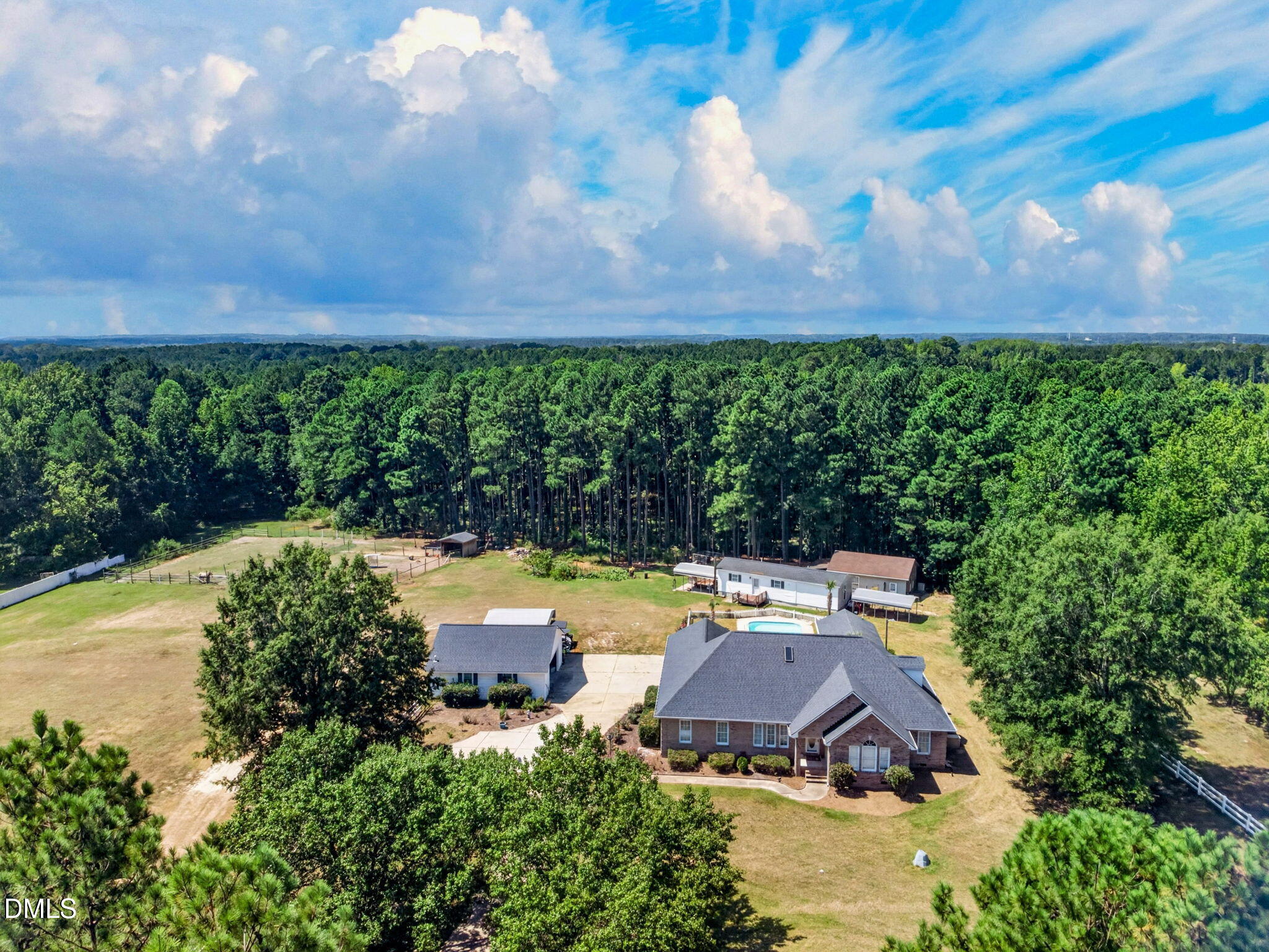 Exterior photo of 1663 Hayes Road, Creedmoor, NC 27522. MLS: 10191077