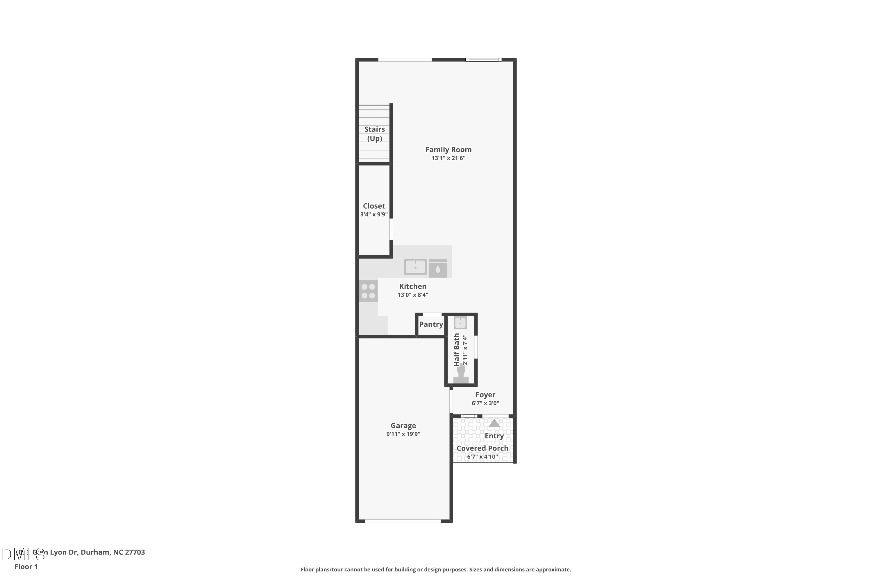 Exterior photo of 3033 Glen Lyon Drive, Durham, NC 27703. MLS: 10125444