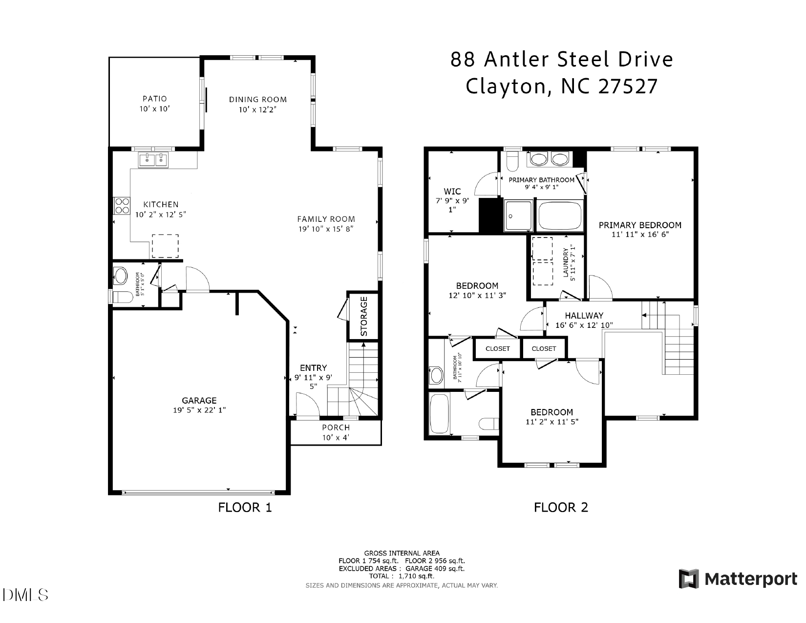 Exterior photo of 88 Antler Steel Drive, Clayton, NC 27527. MLS: 10195551