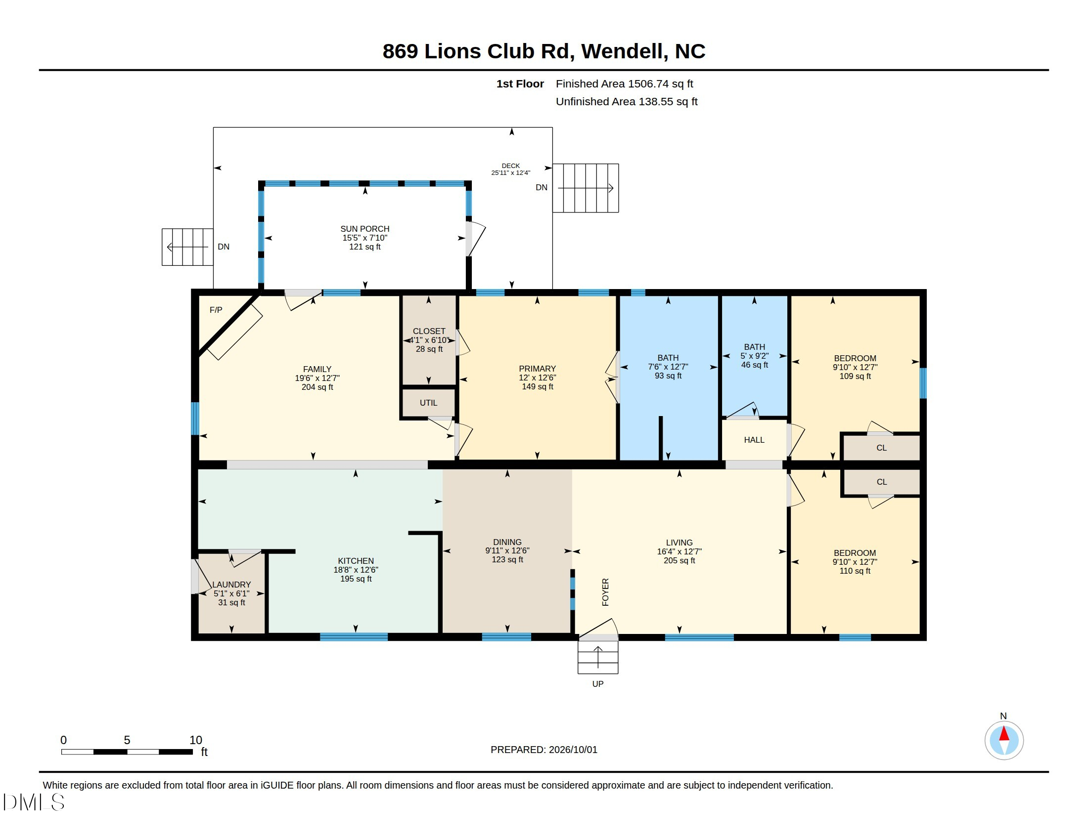 Exterior photo of 869 Lions Club Road, Wendell, NC 27591. MLS: 10196286