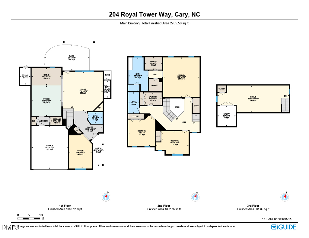Exterior photo of 204 Royal Tower Way, Cary, NC 27513. MLS: 10167946