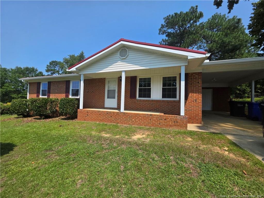 Exterior photo of 7604 Hamburg Drive, Fayetteville, NC 28303. MLS: 768922