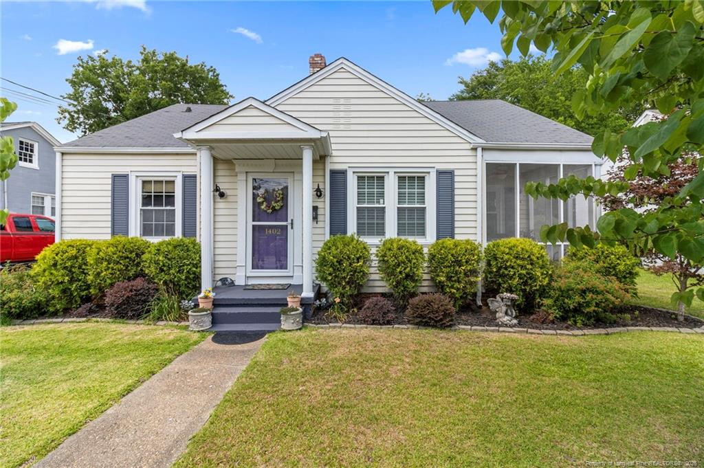 Exterior photo of 1402 Summitt Avenue, Fayetteville, NC 28305. MLS: 764160