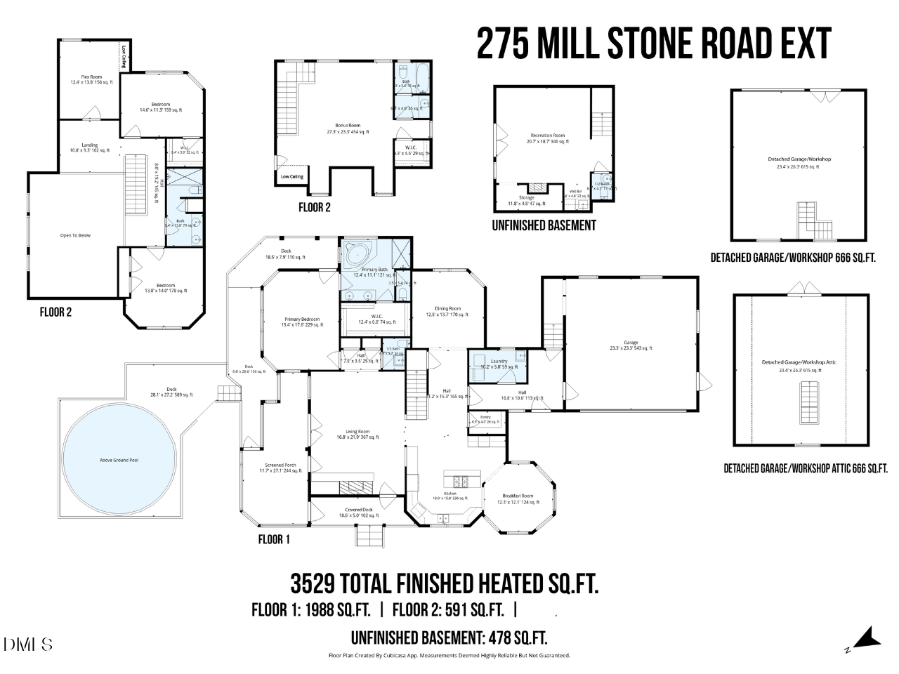 Exterior photo of 275 Mill Stone Road Ext., Moncure, NC 27559. MLS: 10186410