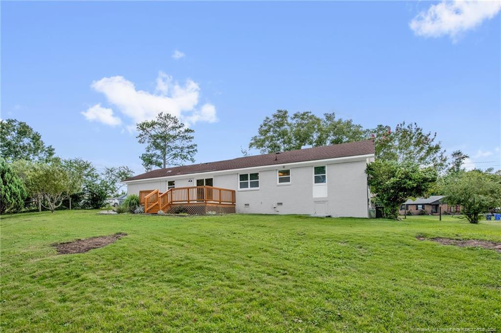 Exterior photo of 604 Roundtree Drive, Fayetteville, NC 28303. MLS: 766117