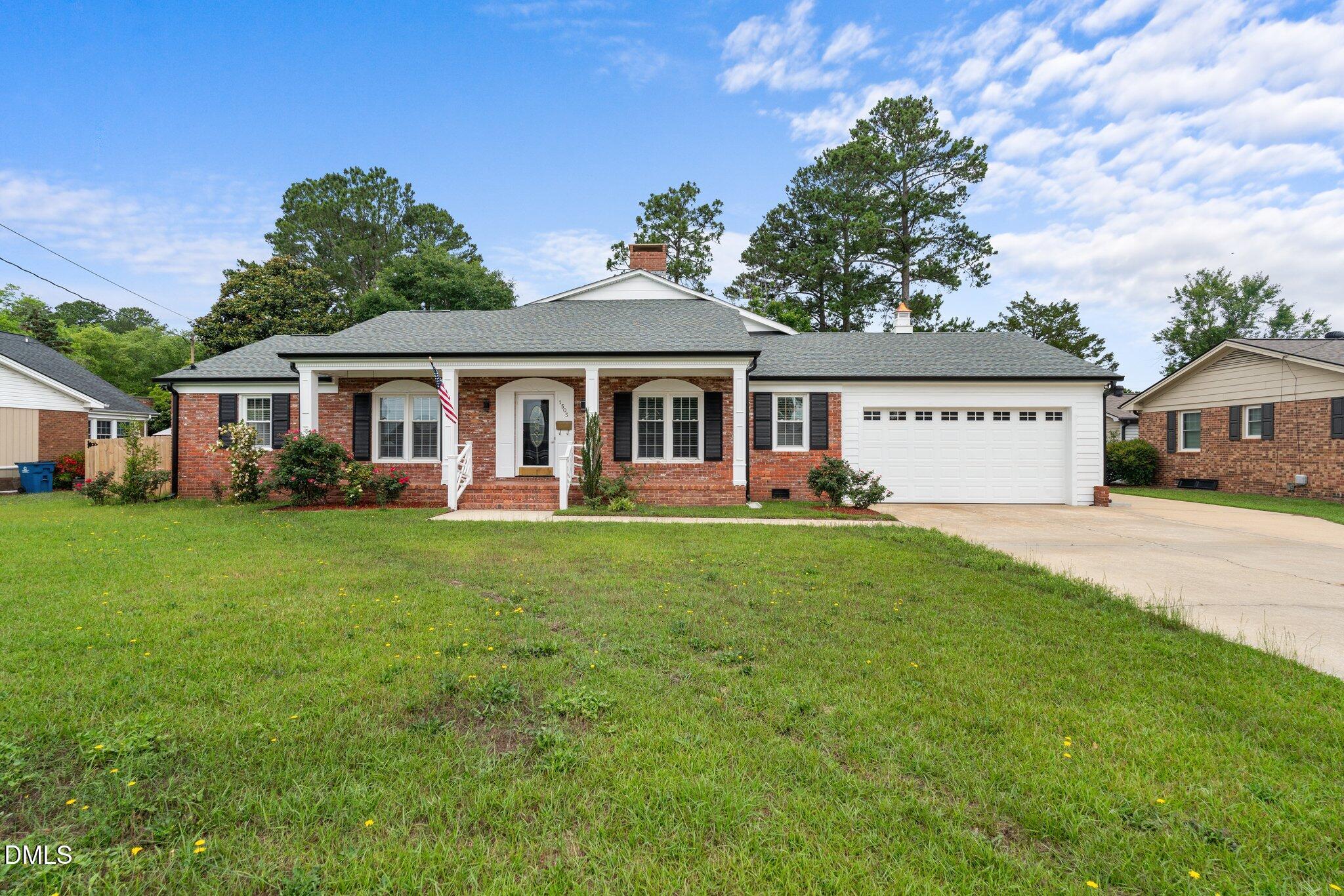 Exterior photo of 1505 Fairview Street, Dunn, NC 28334. MLS: 10193500