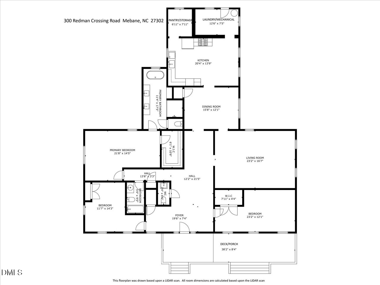 Exterior photo of 300 Redman Crossing Road, Mebane, NC 27302. MLS: 10168090
