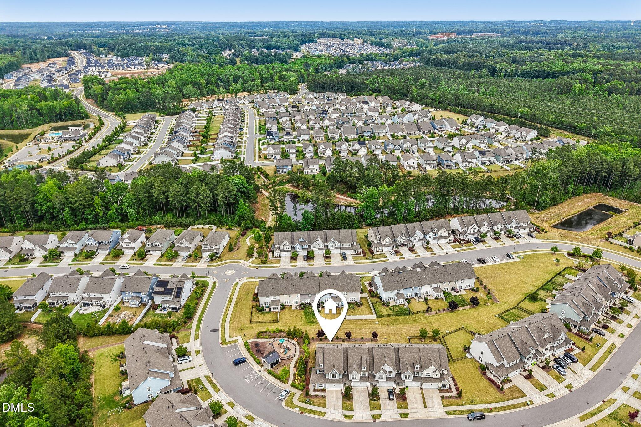 Exterior photo of 3216 Retama Run, Apex, NC 27502. MLS: 10185610