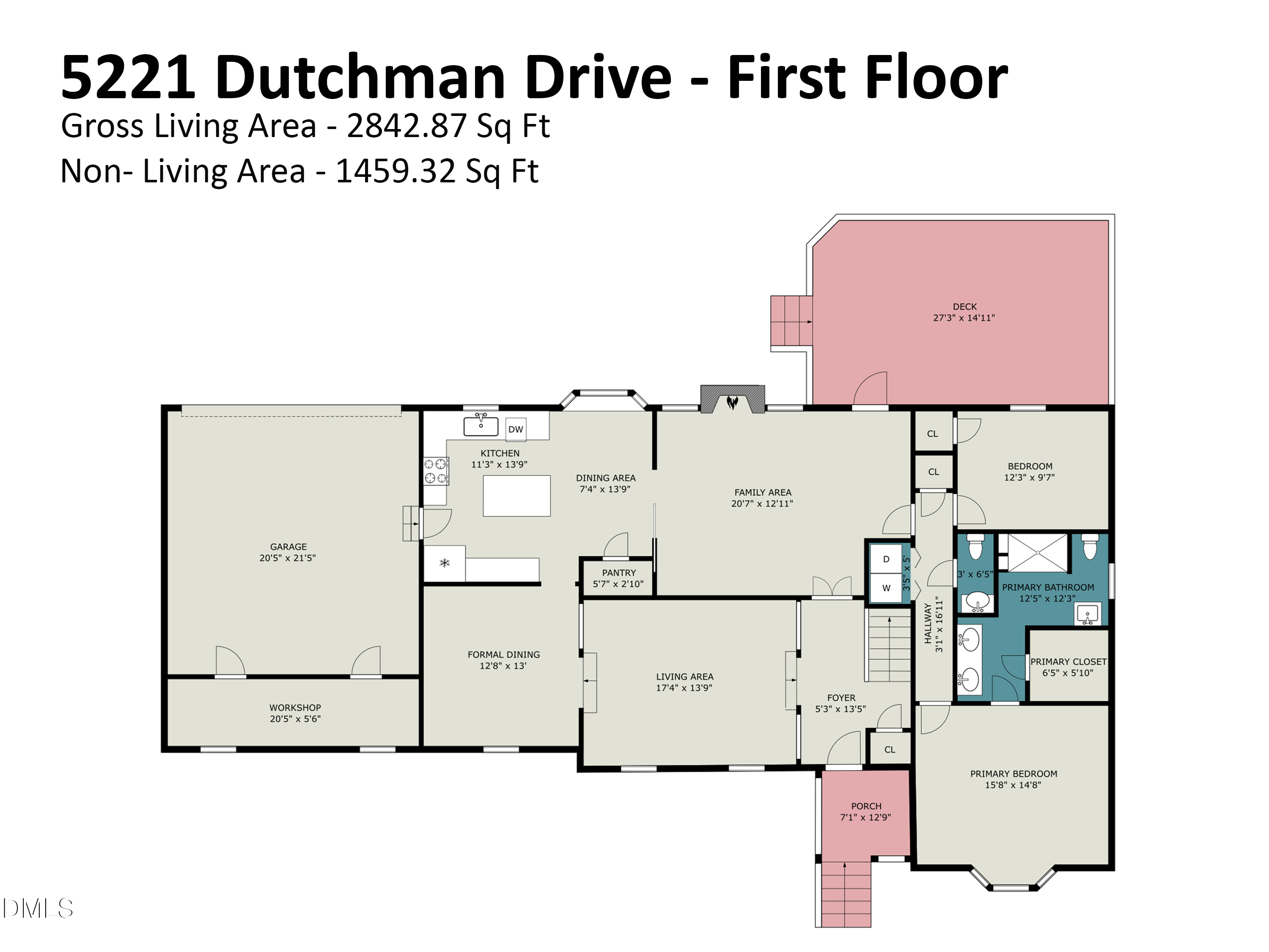 Exterior photo of 5221 Dutchman Drive, Raleigh, NC 27606. MLS: 10178006