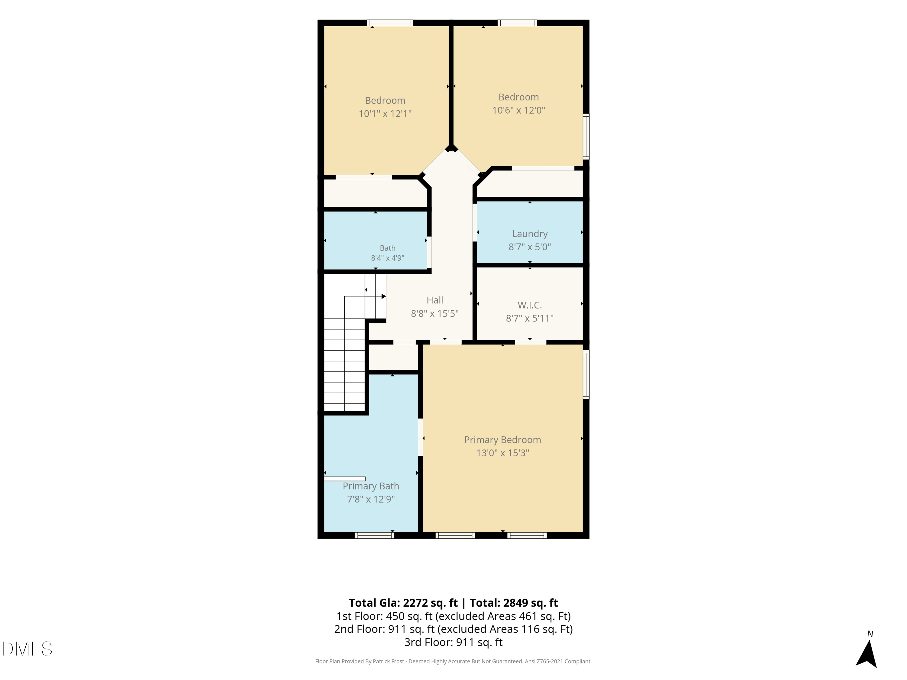 Exterior photo of 4810 Crescent Square Street, Raleigh, NC 27616. MLS: 10198588