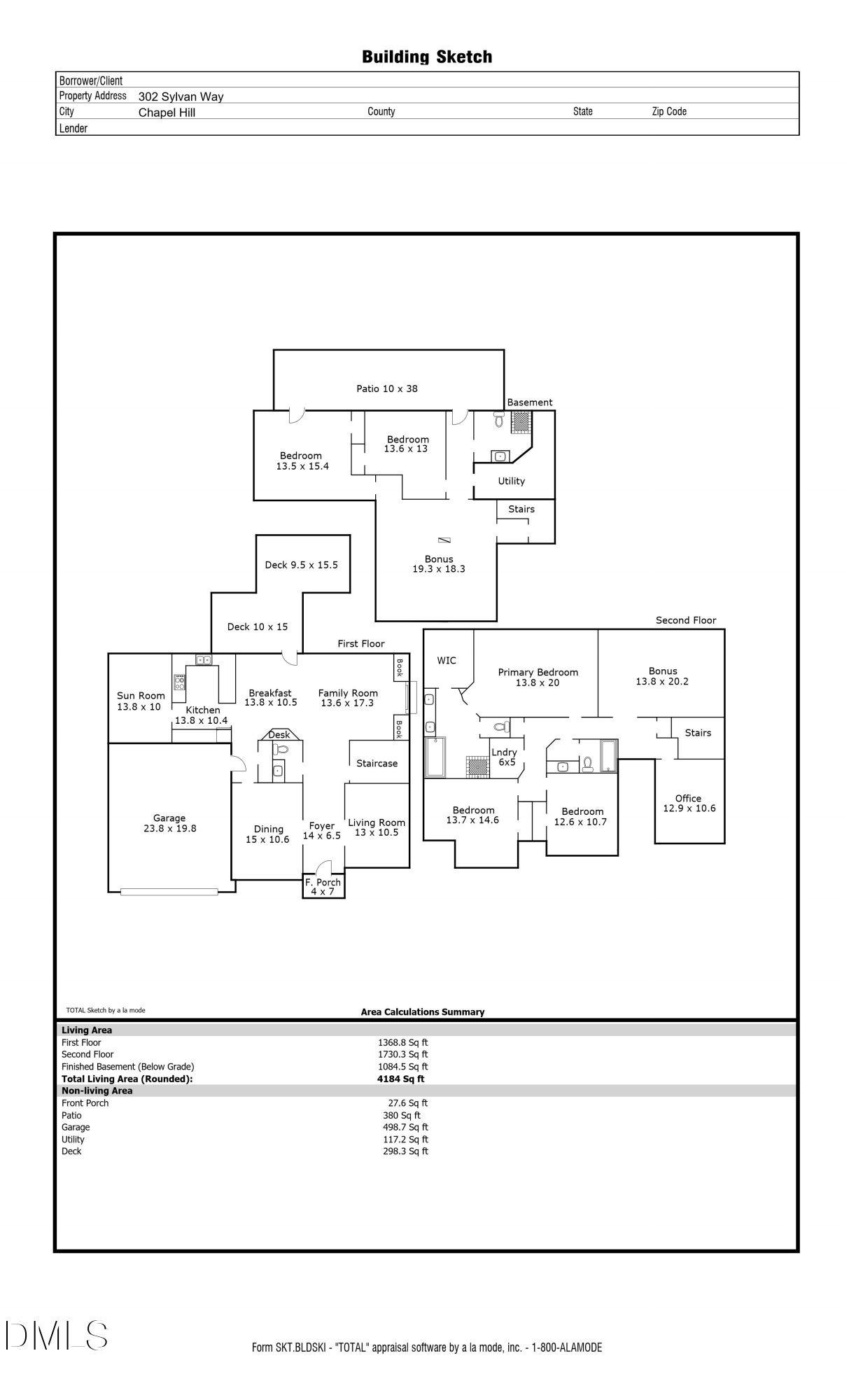 Exterior photo of 302 Sylvan Way, Chapel Hill, NC 27516. MLS: 10192259
