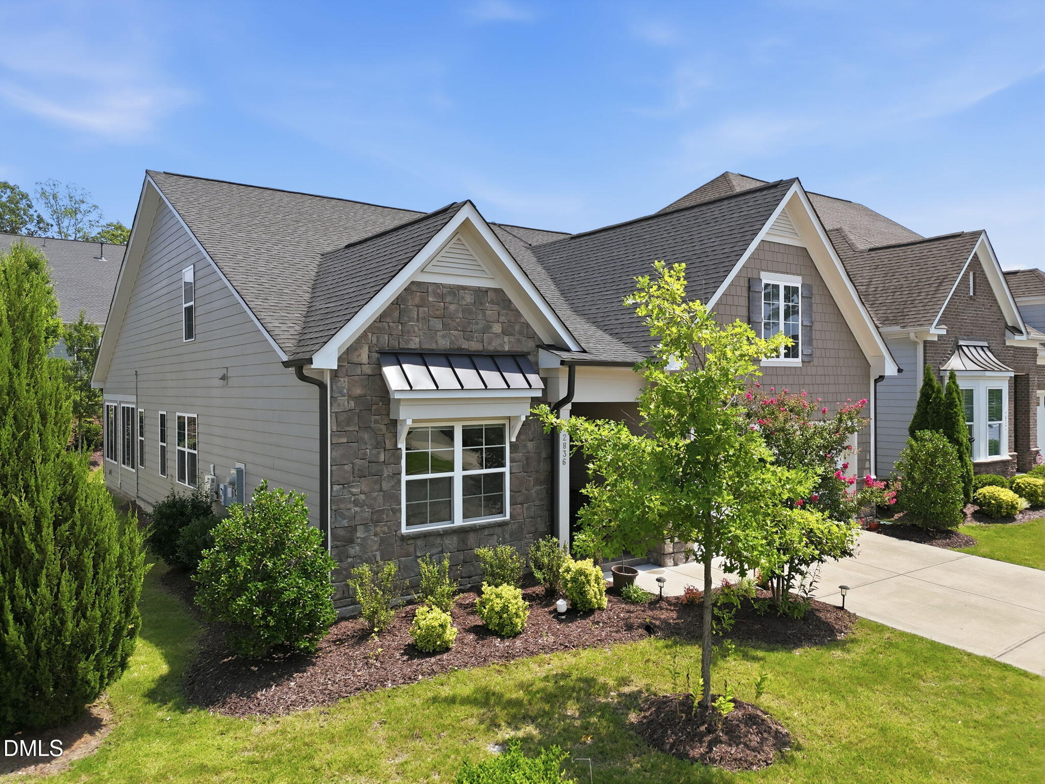 Exterior photo of 2836 Thompson Bluff Drive, Cary, NC 27519. MLS: 10186363