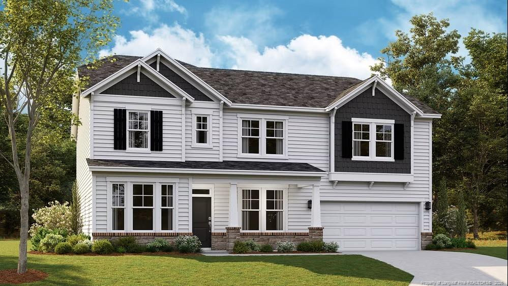Exterior photo of 604 Grand Griffon Way, Lillington, NC 27546. MLS: 767010