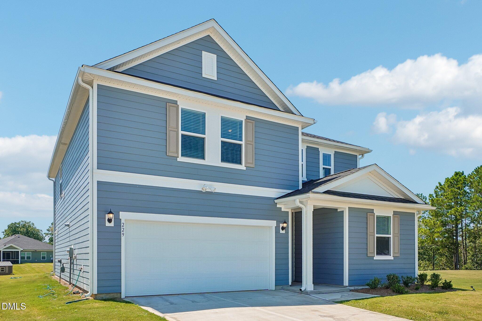 Exterior photo of 229 Frasier Fir Way, Lillington, NC 27546. MLS: 10165980