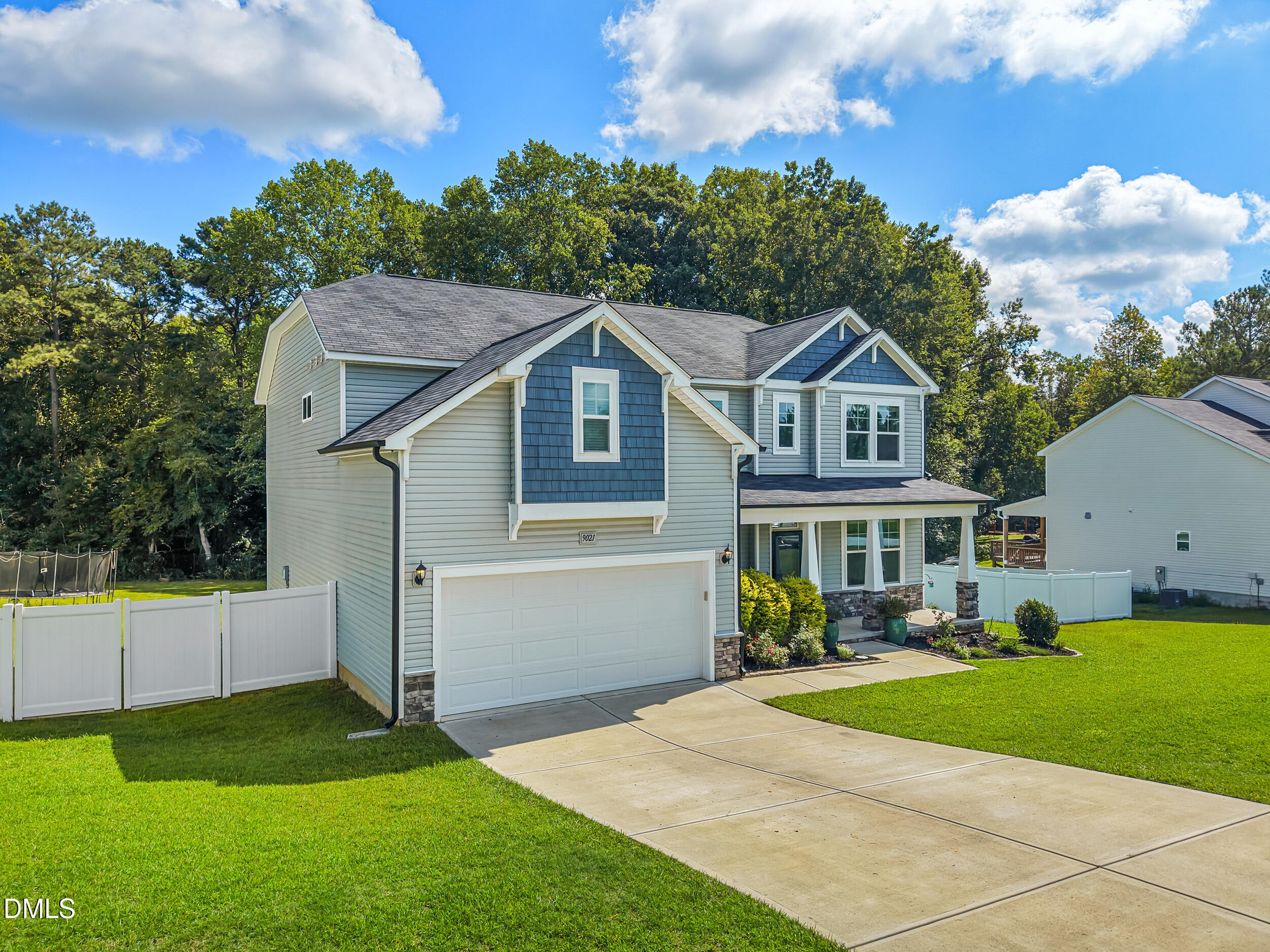 Exterior photo of 9021 River Hawk Lndg, Willow Springs, NC 27592. MLS: 10188348