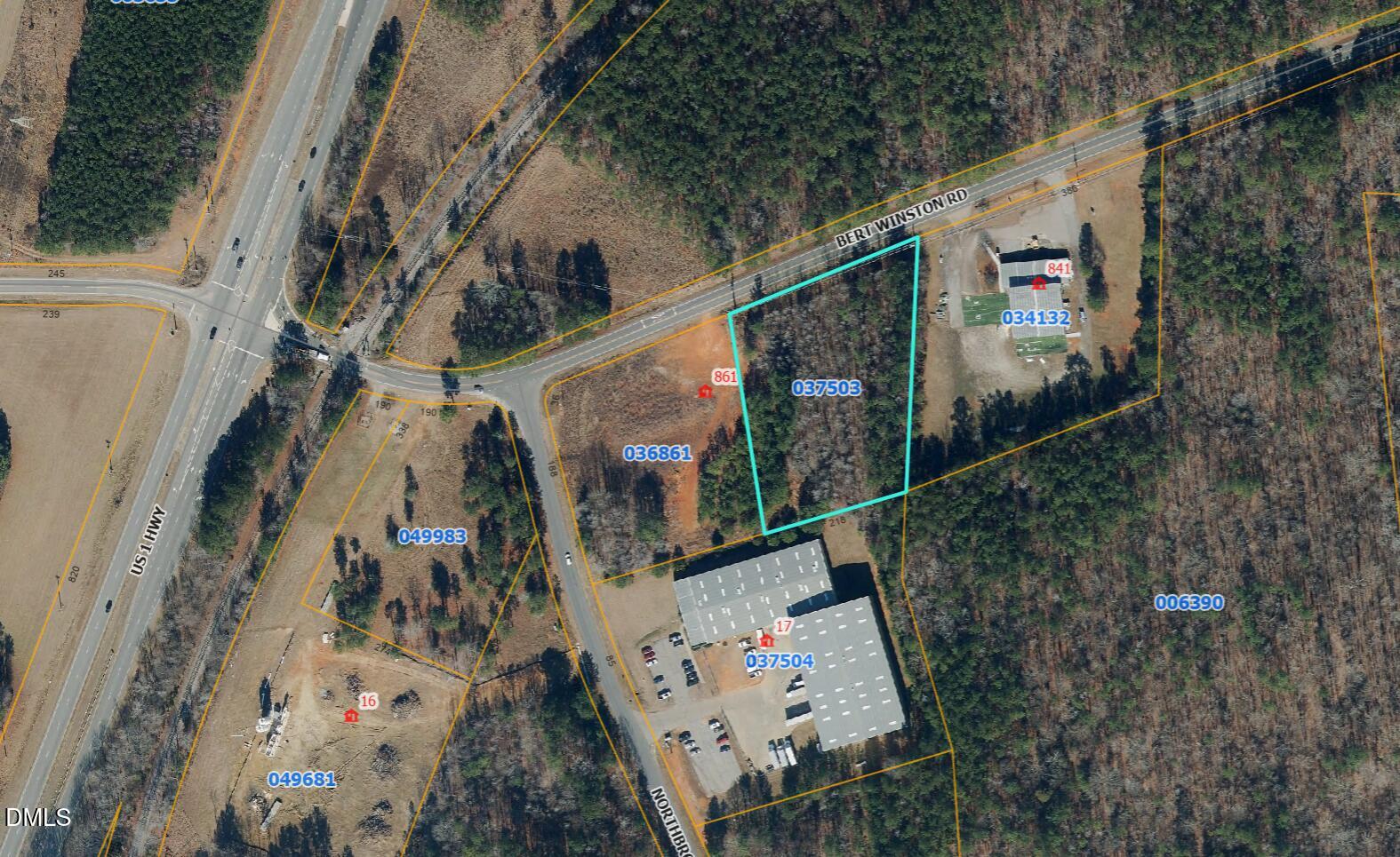 Exterior photo of 0 Bert Winston Road, Youngsville, NC 27596. MLS: 10192718
