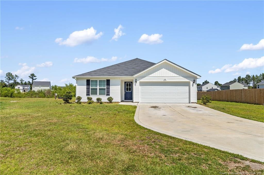 Exterior photo of 35 Pointer (Lot 40) Way, Parkton, NC 28371. MLS: 768392