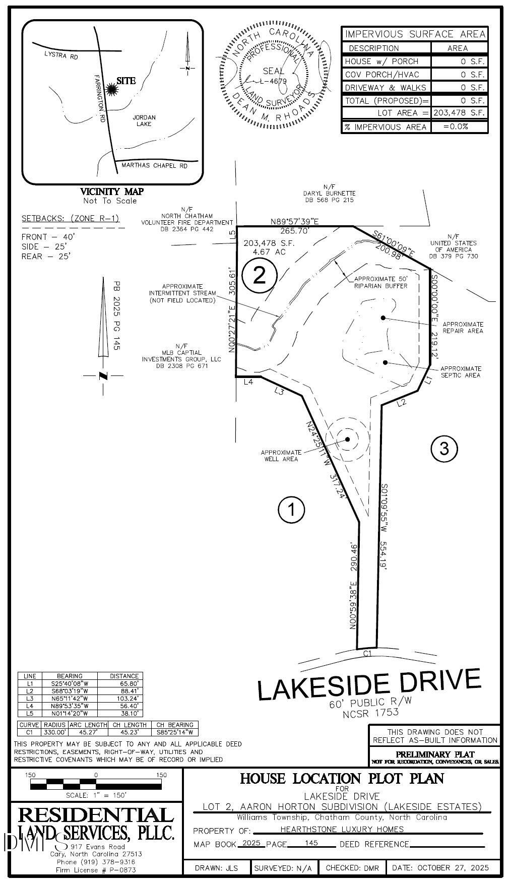Lakeside Lot 2 site plan
