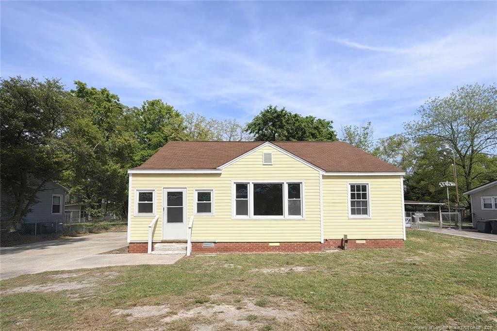Exterior photo of 603 Faison Avenue, Fayetteville, NC 28304. MLS: 760341