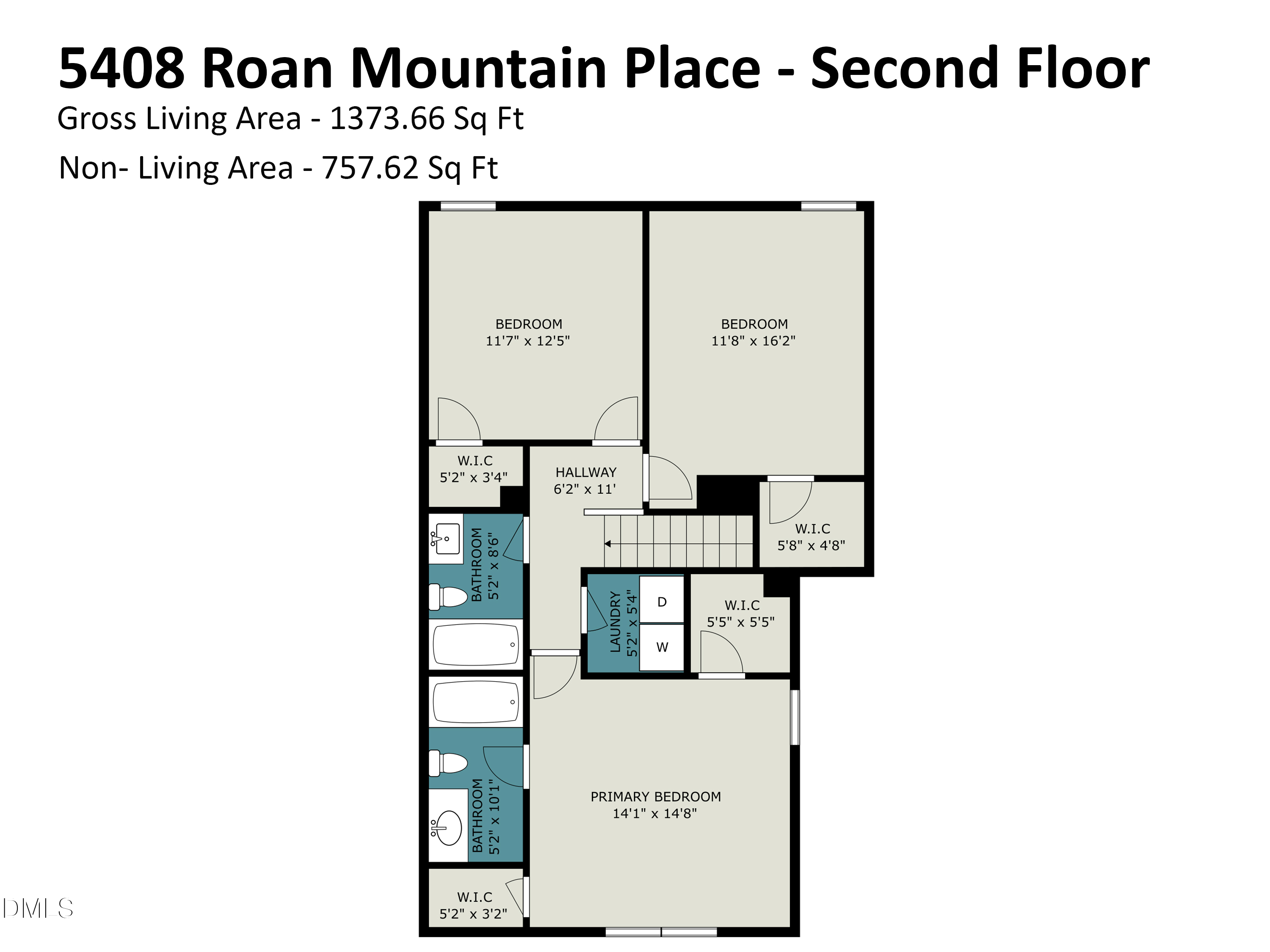 Exterior photo of 5408 Roan Mountain Place, Raleigh, NC 27613. MLS: 10197576