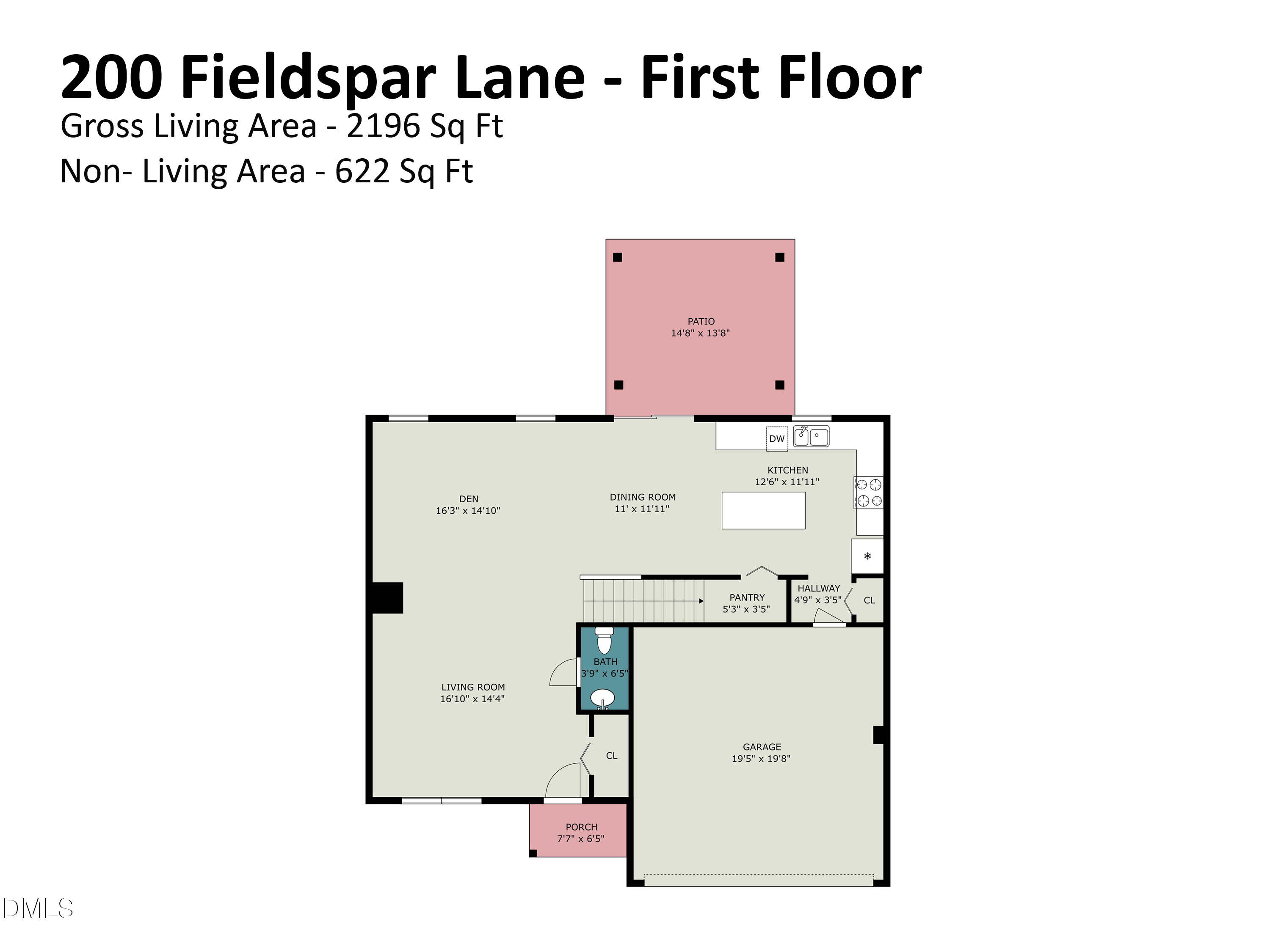 Exterior photo of 200 Fieldspar Lane, Clayton, NC 27520. MLS: 10200220