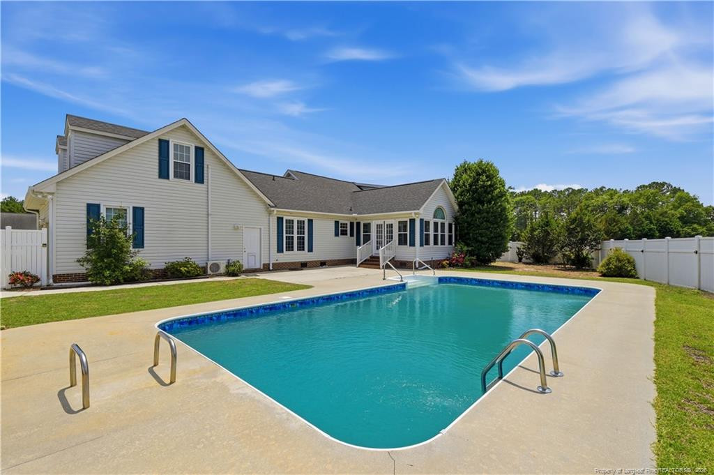 Exterior photo of 44 Oak Hill Drive, Dunn, NC 28334. MLS: 762995