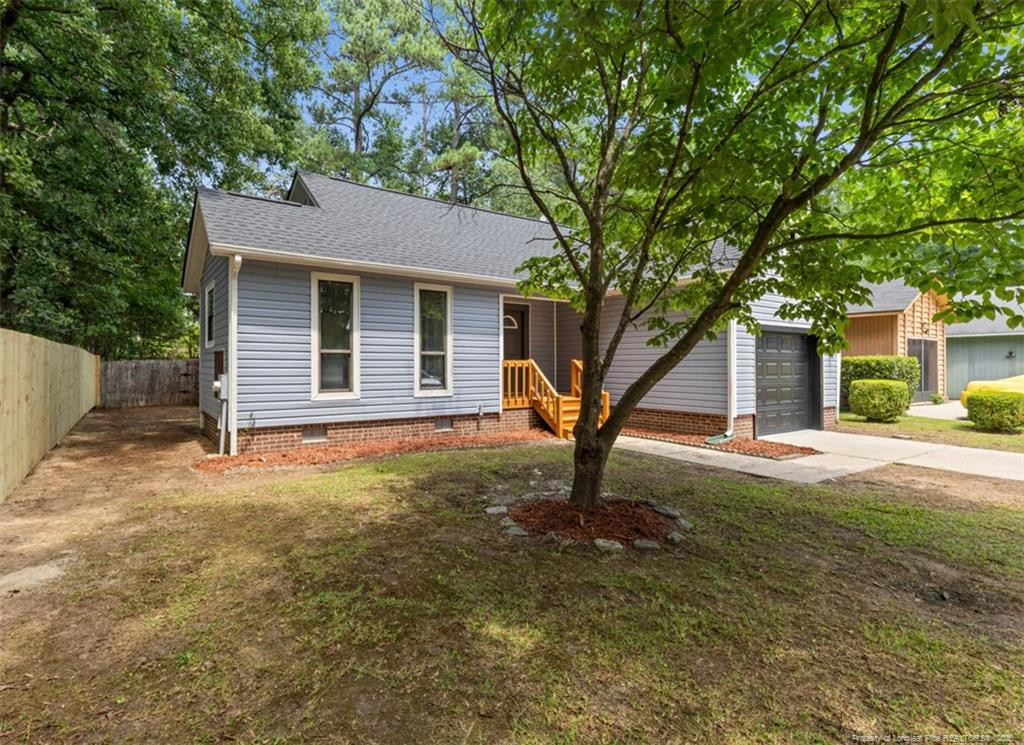 Exterior photo of 6823 Candlewood Drive, Fayetteville, NC 28314. MLS: 767705