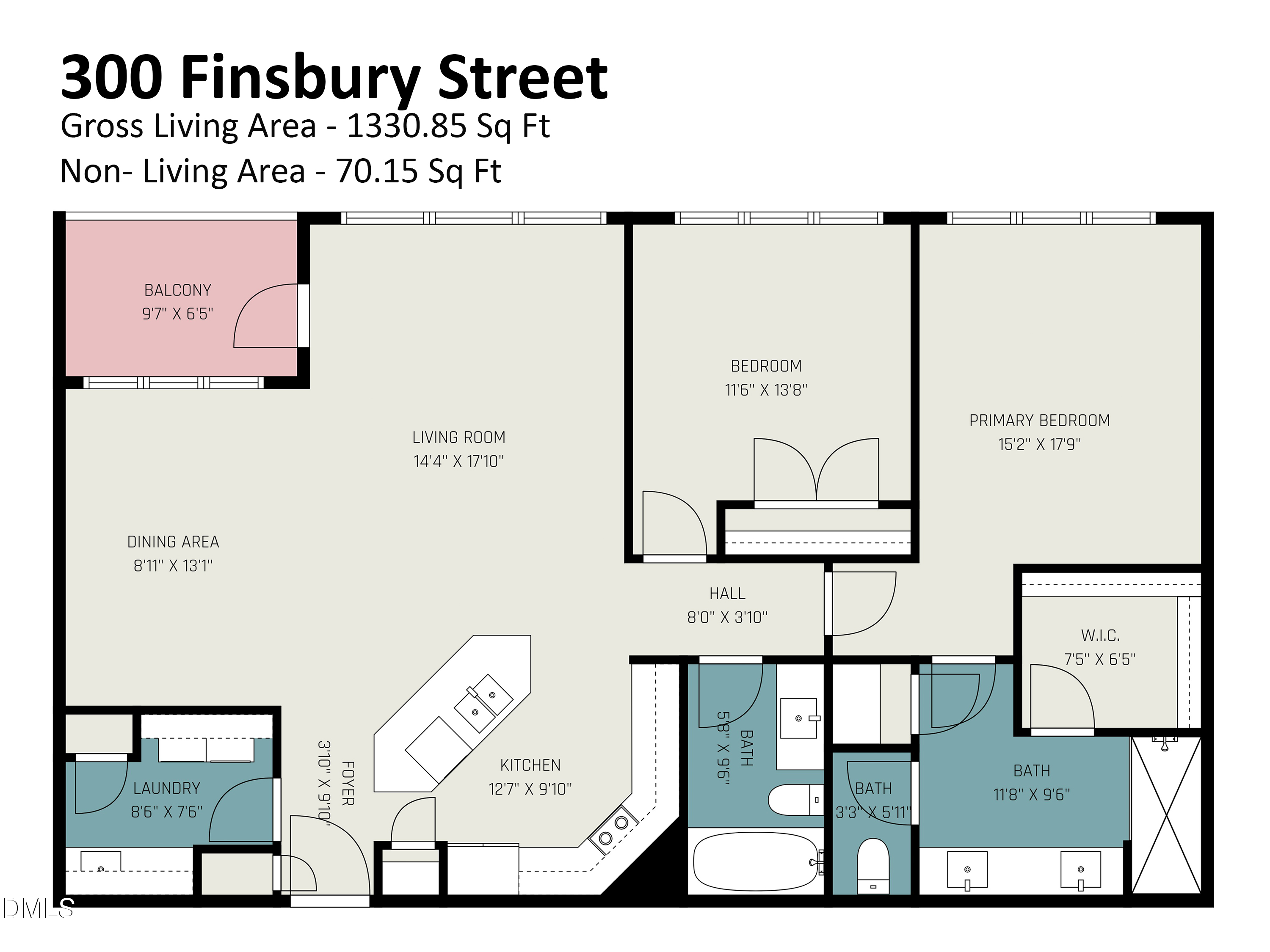 Exterior photo of 300 Finsbury Street Apt 306, Durham, NC 27703. MLS: 10164377