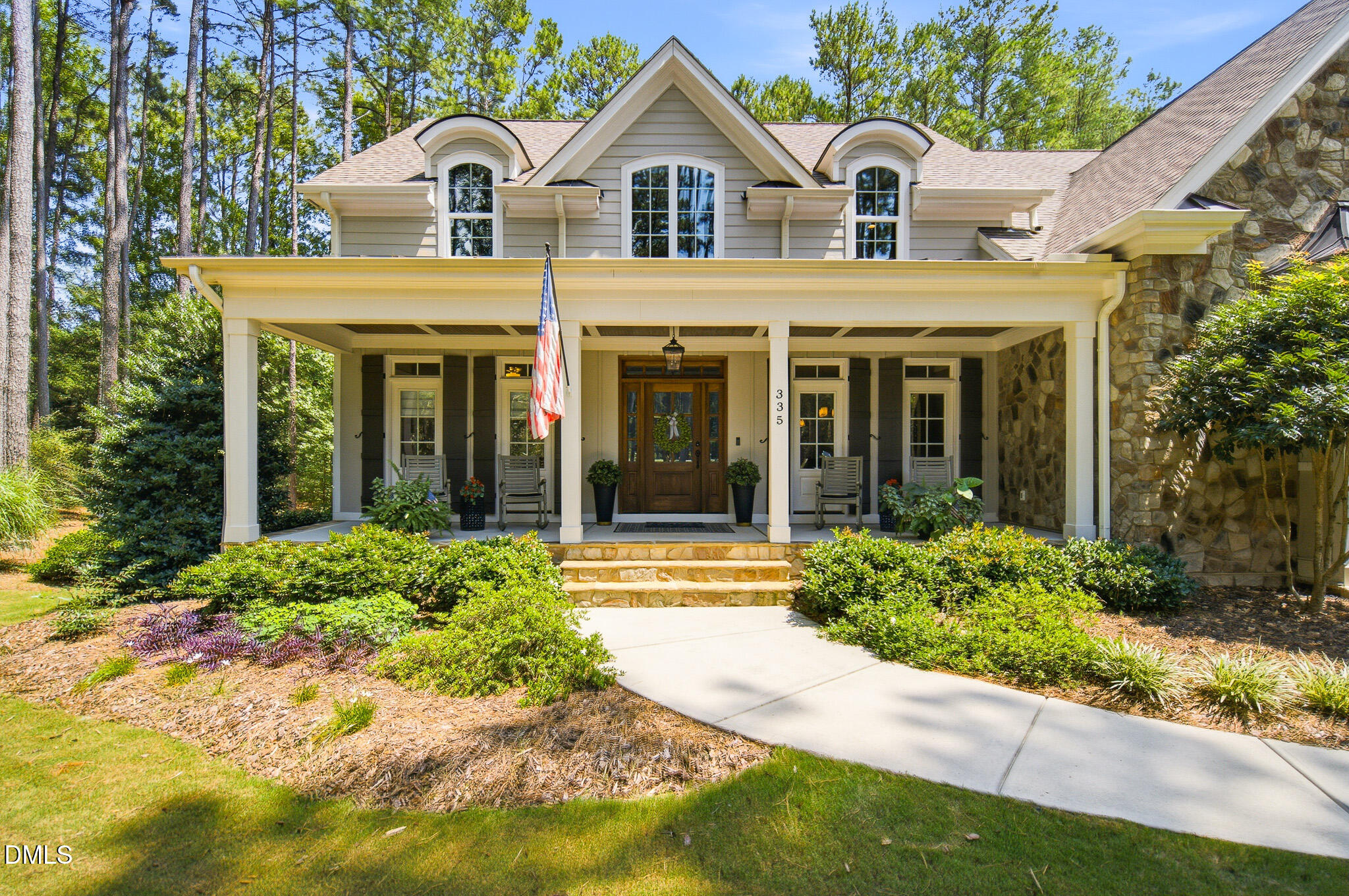 Exterior photo of 335 Sweet Pine Circle, Pittsboro, NC 27312. MLS: 10189348