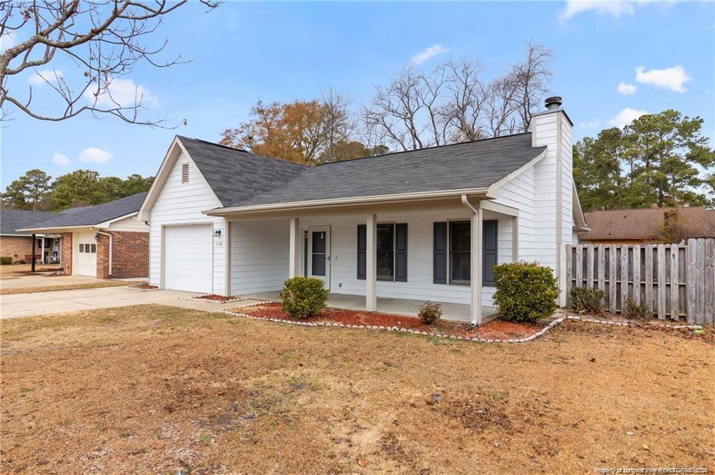 Exterior photo of 5748 Pepperbush Drive, Fayetteville, NC 28304. MLS: 764779