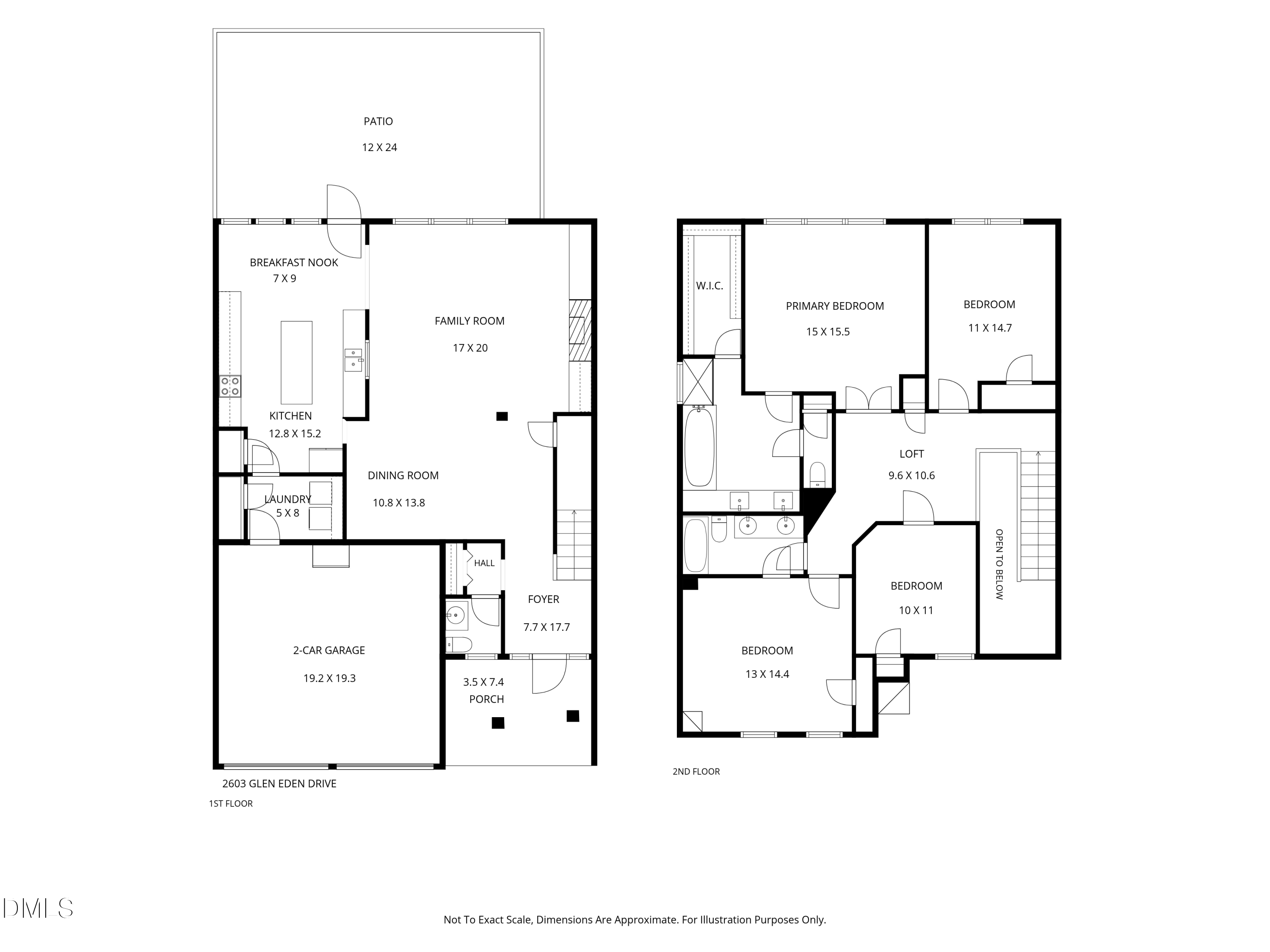 Exterior photo of 2603 Glen Eden Drive, Raleigh, NC 27612. MLS: 10180117