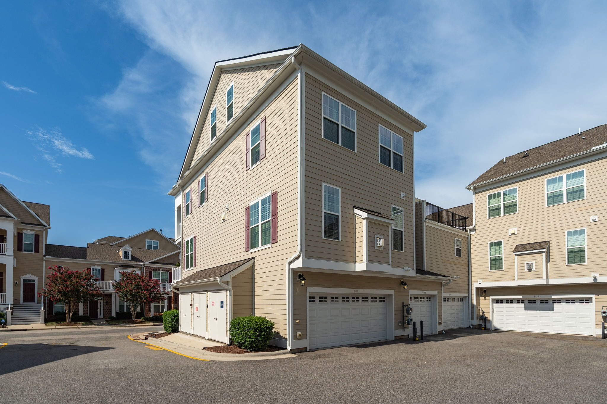 Exterior photo of 10530 Sablewood Drive 101, Raleigh, NC 27617. MLS: 10189869